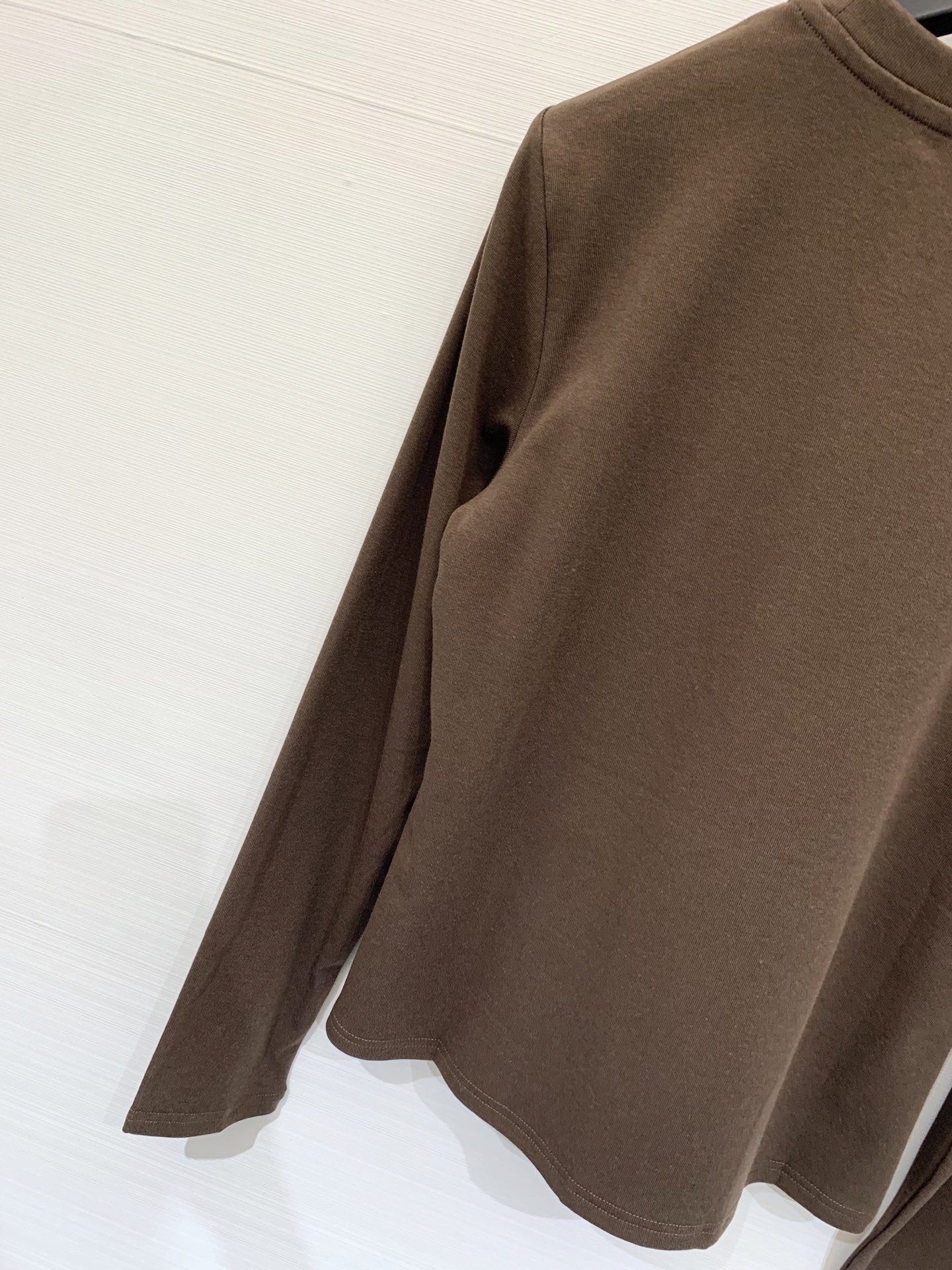 Acnestudios 25秋冬新款 腊肠犬印花圆领长袖T恤 休闲减龄爆款推荐 两色sm