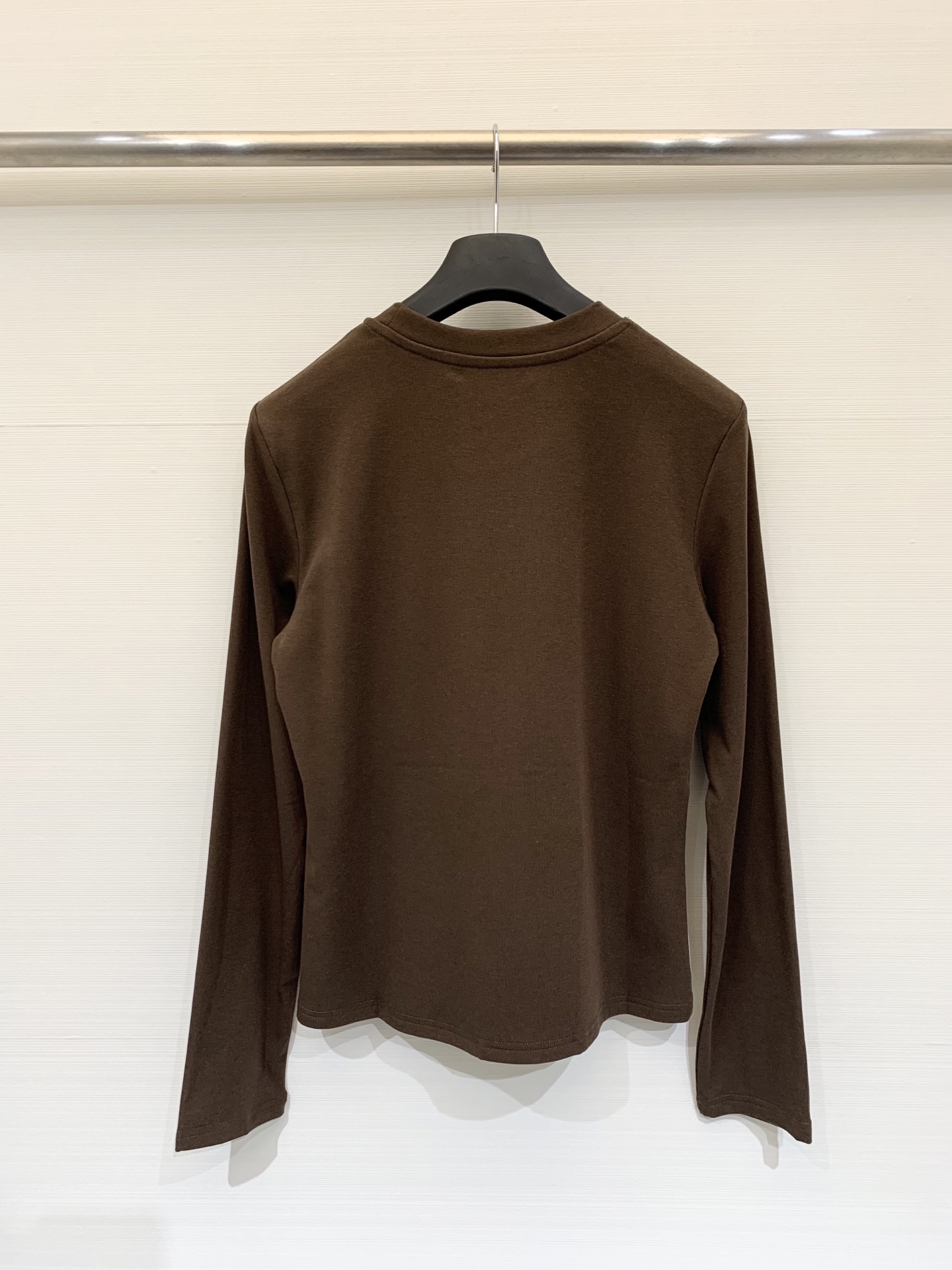 Acnestudios 25秋冬新款 腊肠犬印花圆领长袖T恤 休闲减龄爆款推荐 两色sm