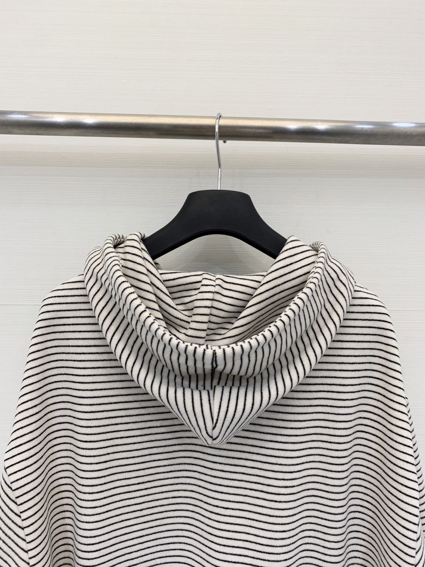 Acnestudios 25秋冬新款 半拉领连帽条纹针织卫衣 胸前经典笑脸☻点缀 万能基础款 两色sml