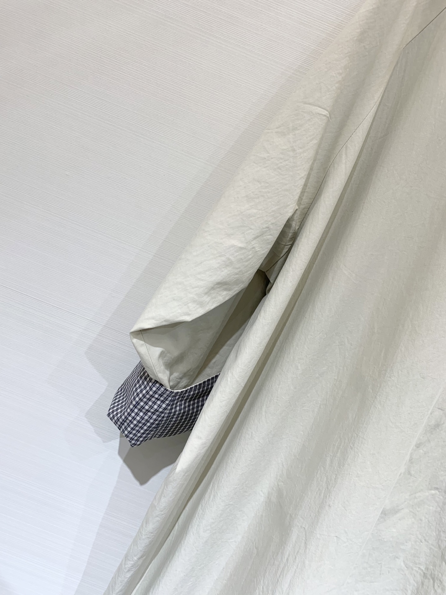 Toteme 25秋冬新款 复古简约斜纹格子双面穿风衣外套 正反面可穿 宽松直筒版型对身材包容性好 能营