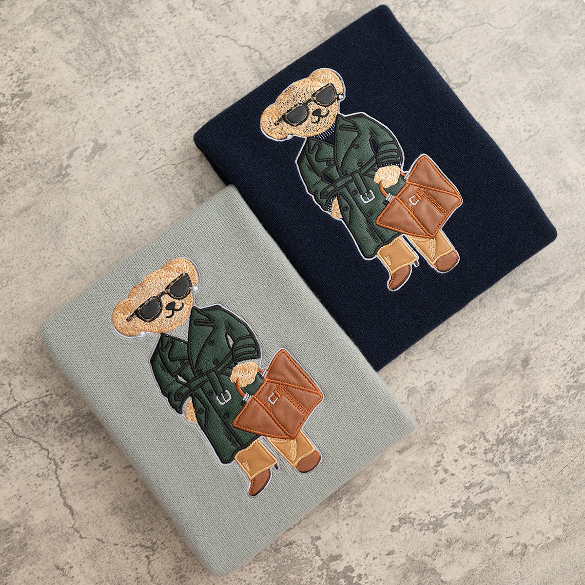 Ralp🆕hLauren 25秋冬新款 圆领公仔款针织长袖 经典版型，25秋冬最新设计熊系列 公仔采用头