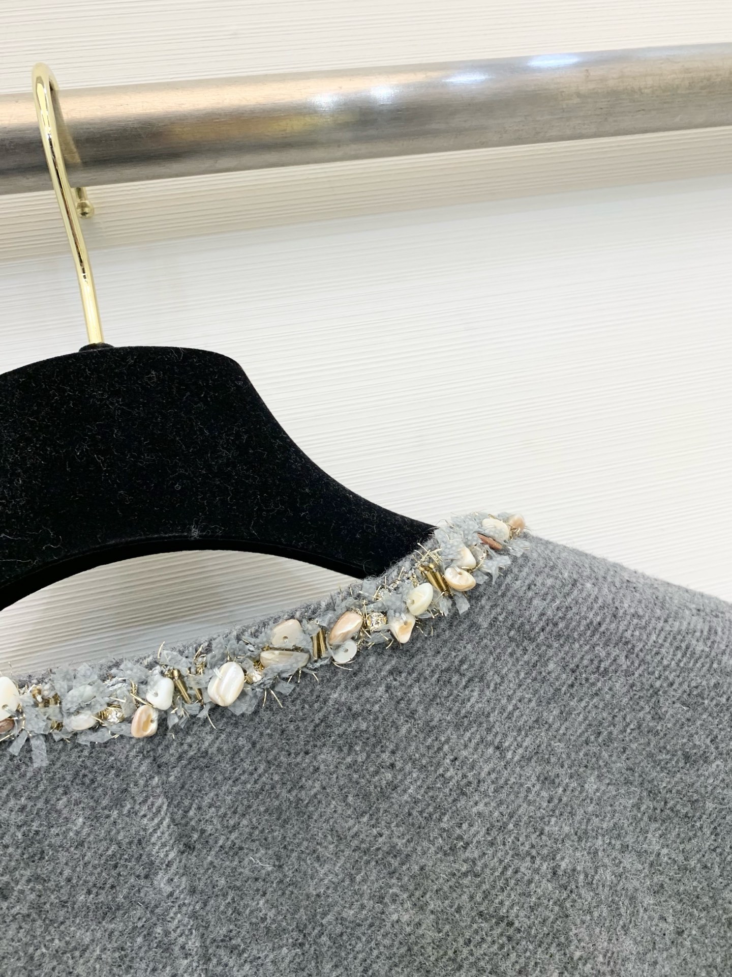 Chanel 25秋冬新款 小香风双面羊毛外套 海洋元素风格 圆领编织设计 质感高级 品相十足 贴合人体