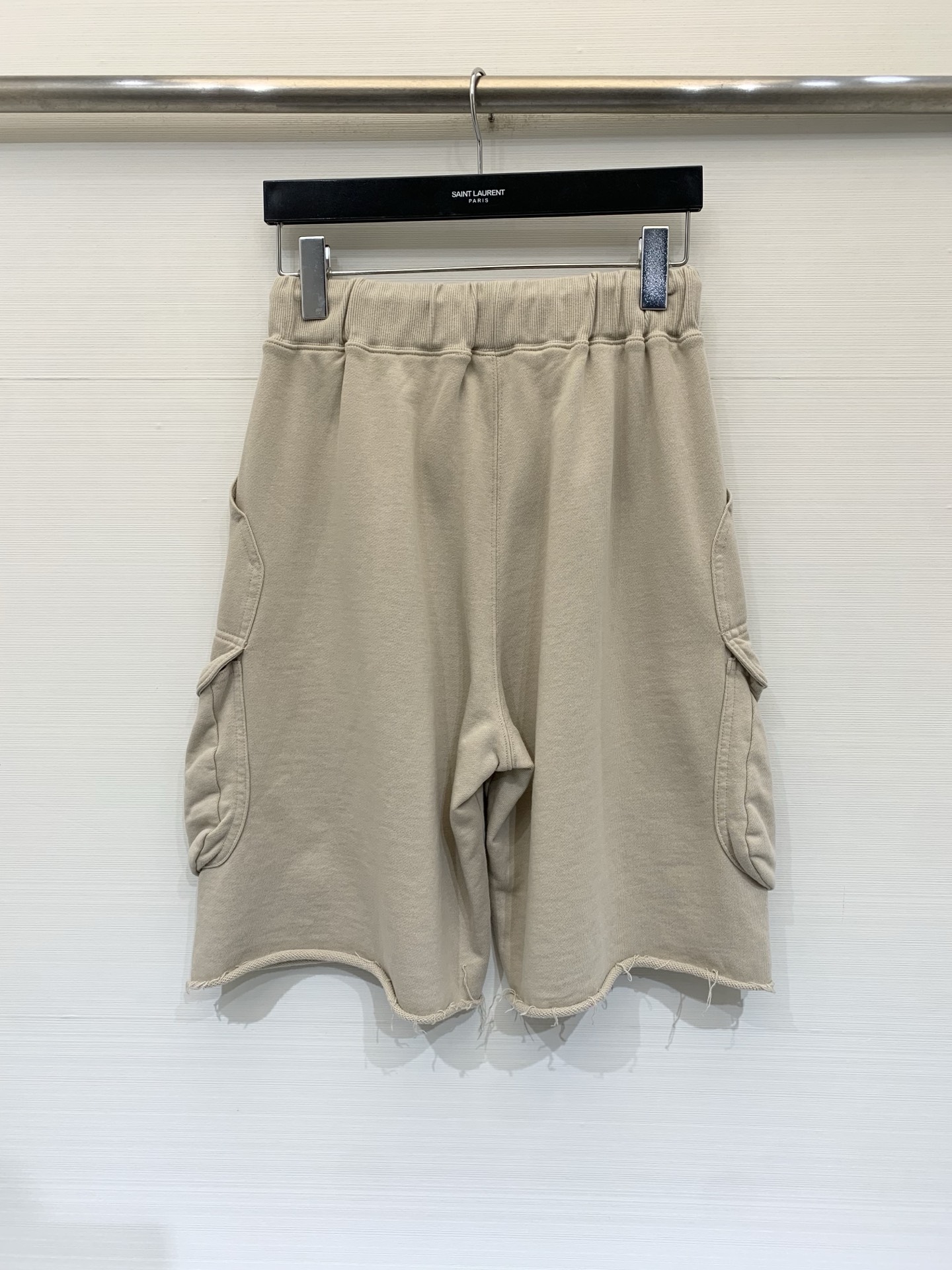 Courreges 26夏季新款 废土风工装卫裤，低饱和豆绿/奶雾米杏色，不挑黄皮超显白，重磅毛圈面料：