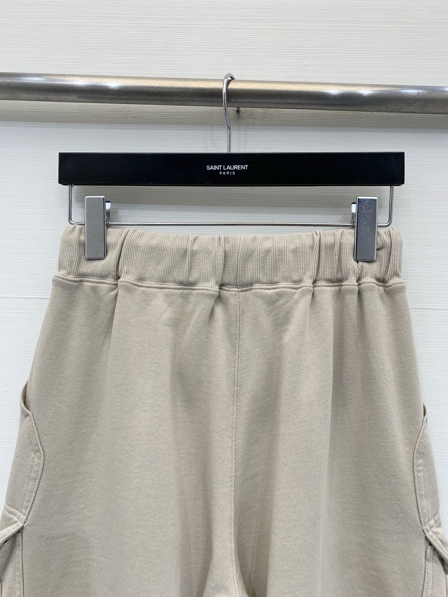 Courreges 26夏季新款 废土风工装卫裤，低饱和豆绿/奶雾米杏色，不挑黄皮超显白，重磅毛圈面料：