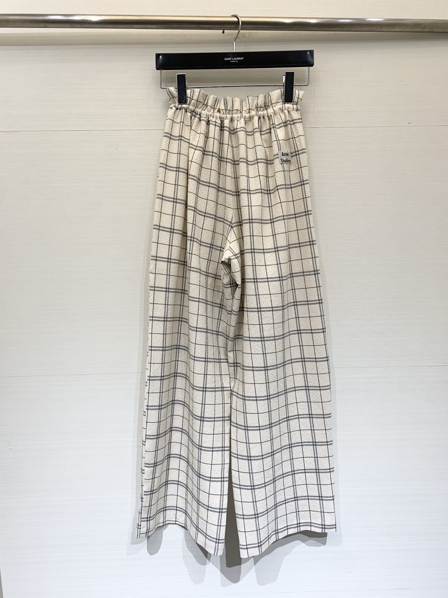 Брюки Acne Studios с плетёным узором
