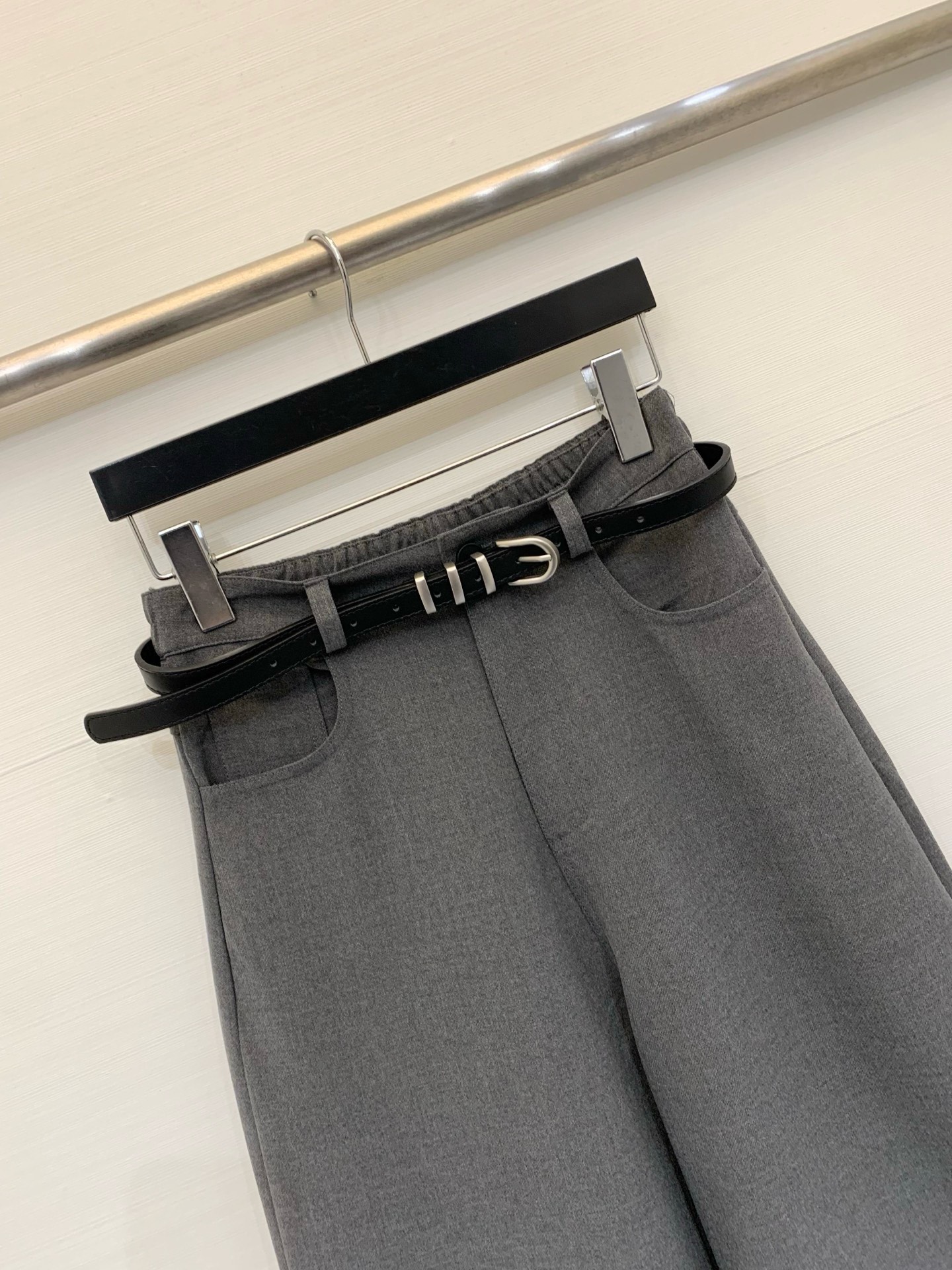 Широкие брюки Maison Margiela с поясом