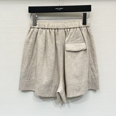 「Sacai 26夏季系列款 麻料休闲短裤」松紧抽绳高腰不挑腰,A字阔腿+裤脚开叉巨藏肉,天然麻感透气面 「Sacai 26夏季系列款 麻料休闲短裤」松紧抽绳高腰不挑腰,A字阔腿+裤脚开叉巨藏肉,天然麻感透气面