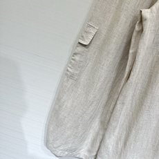 「Sacai 26夏季系列款 麻料工装长裤」松紧抽绳高腰不挑腰,宽松版型巨藏肉,天然麻感透气面料,春夏刚 「Sacai 26夏季系列款 麻料工装长裤」松紧抽绳高腰不挑腰,宽松版型巨藏肉,天然麻感透气面料,春夏刚