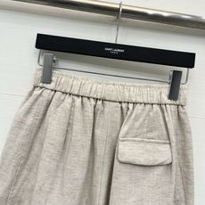 「Sacai 26夏季系列款 麻料休闲短裤」松紧抽绳高腰不挑腰,A字阔腿+裤脚开叉巨藏肉,天然麻感透气面 「Sacai 26夏季系列款 麻料休闲短裤」松紧抽绳高腰不挑腰,A字阔腿+裤脚开叉巨藏肉,天然麻感透气面