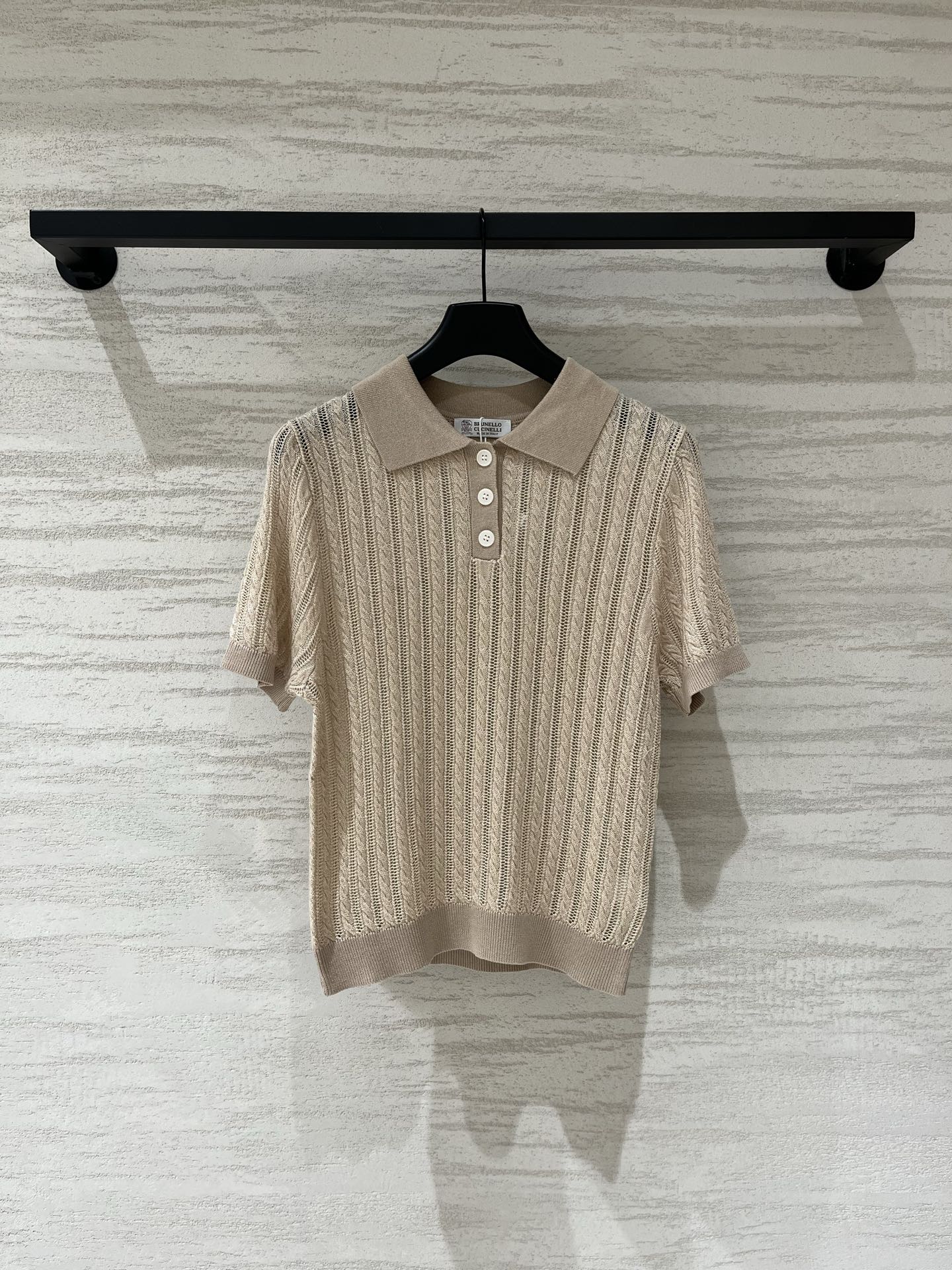 BC 新款 老钱风Polo领短袖款 logo图案修饰点缀 上身高级氛围感十足 两色SML