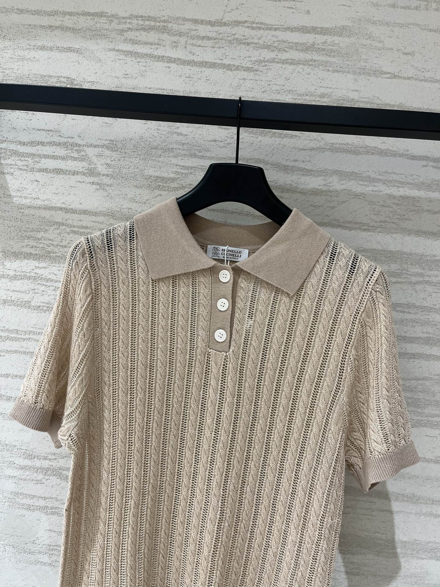 BC 新款 老钱风Polo领短袖款 logo图案修饰点缀 上身高级氛围感十足 两色SML