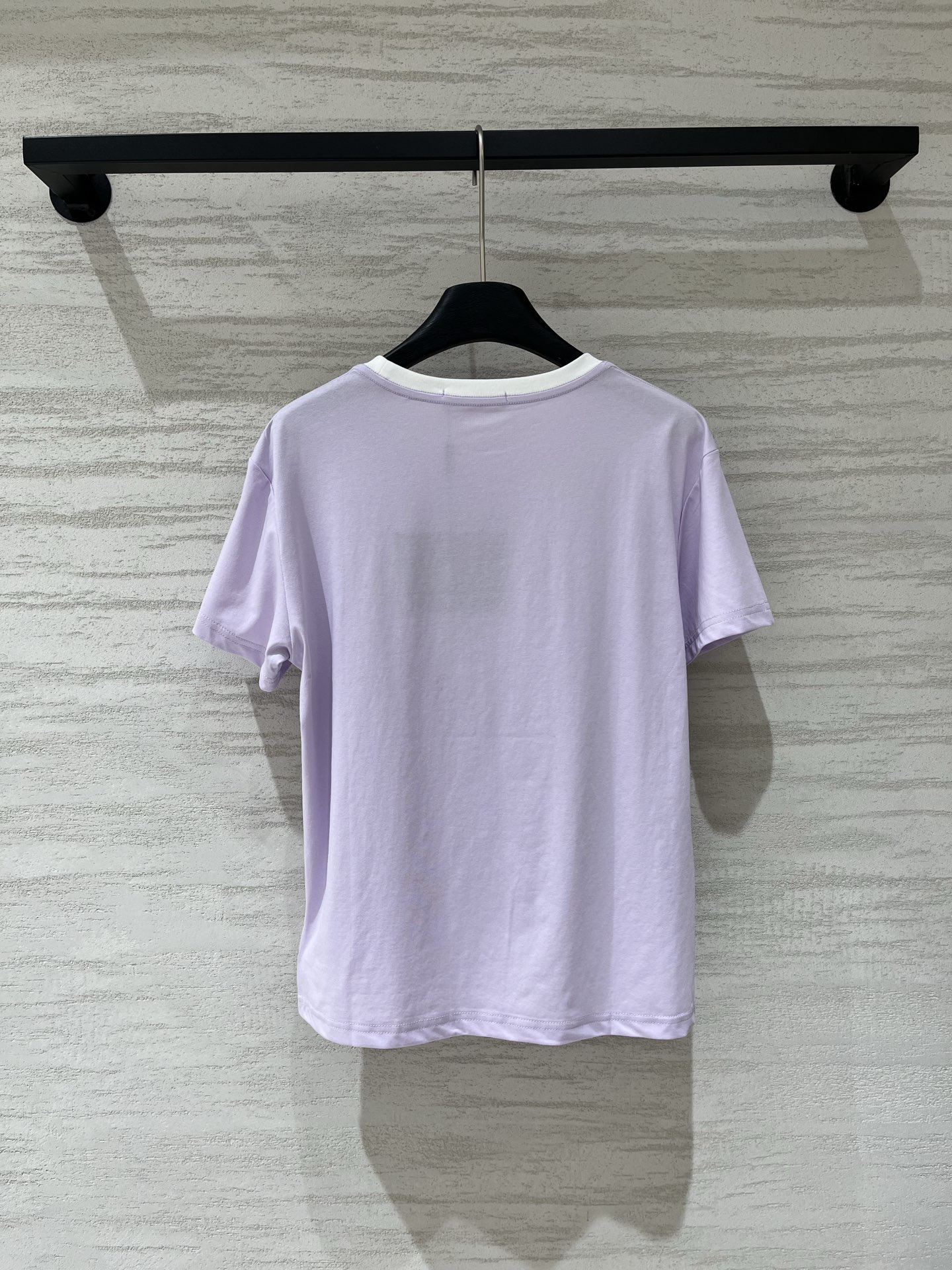 Prada 26，夏季新款 植绒Logo短袖T恤 两色SML