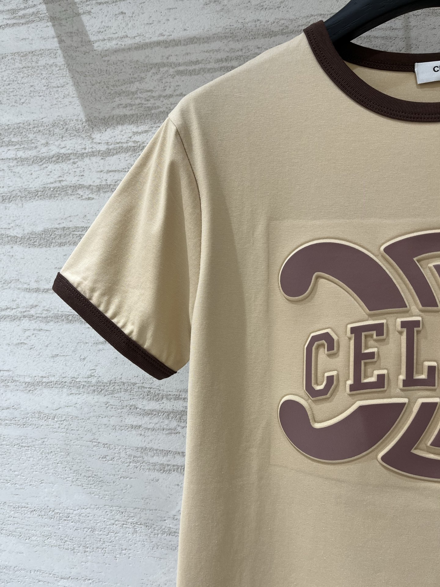 Celine 26夏季新款 立体Logo凯旋门短袖T恤 两色SML