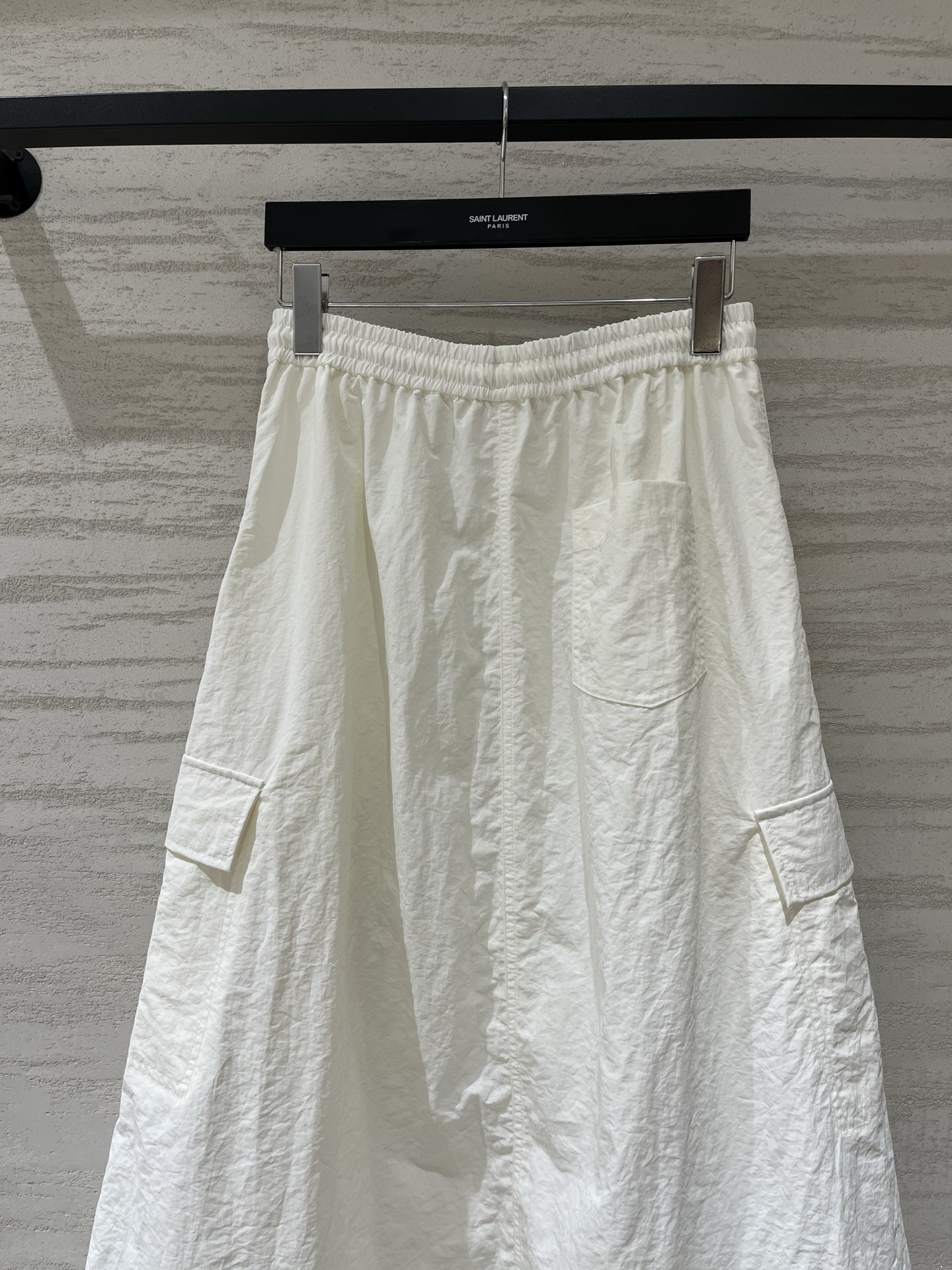 Courreges 26夏季新款 水洗尼龙花苞半裙，抗皱透气，夏日不闷汗，高腰大A字伞裙，胯部有余量，修