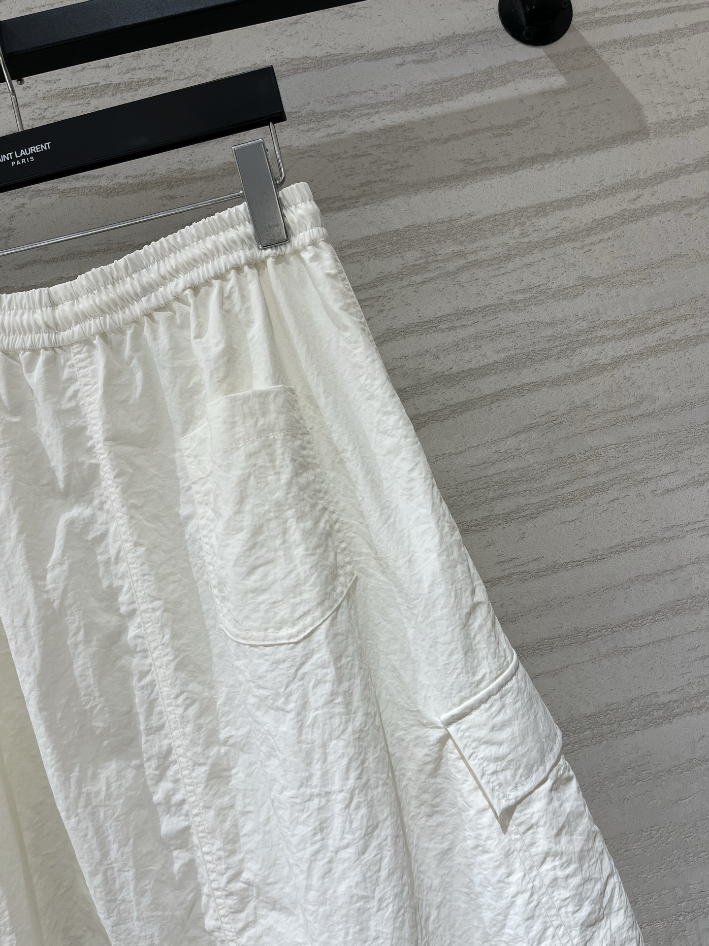 Courreges 26夏季新款 水洗尼龙花苞半裙，抗皱透气，夏日不闷汗，高腰大A字伞裙，胯部有余量，修