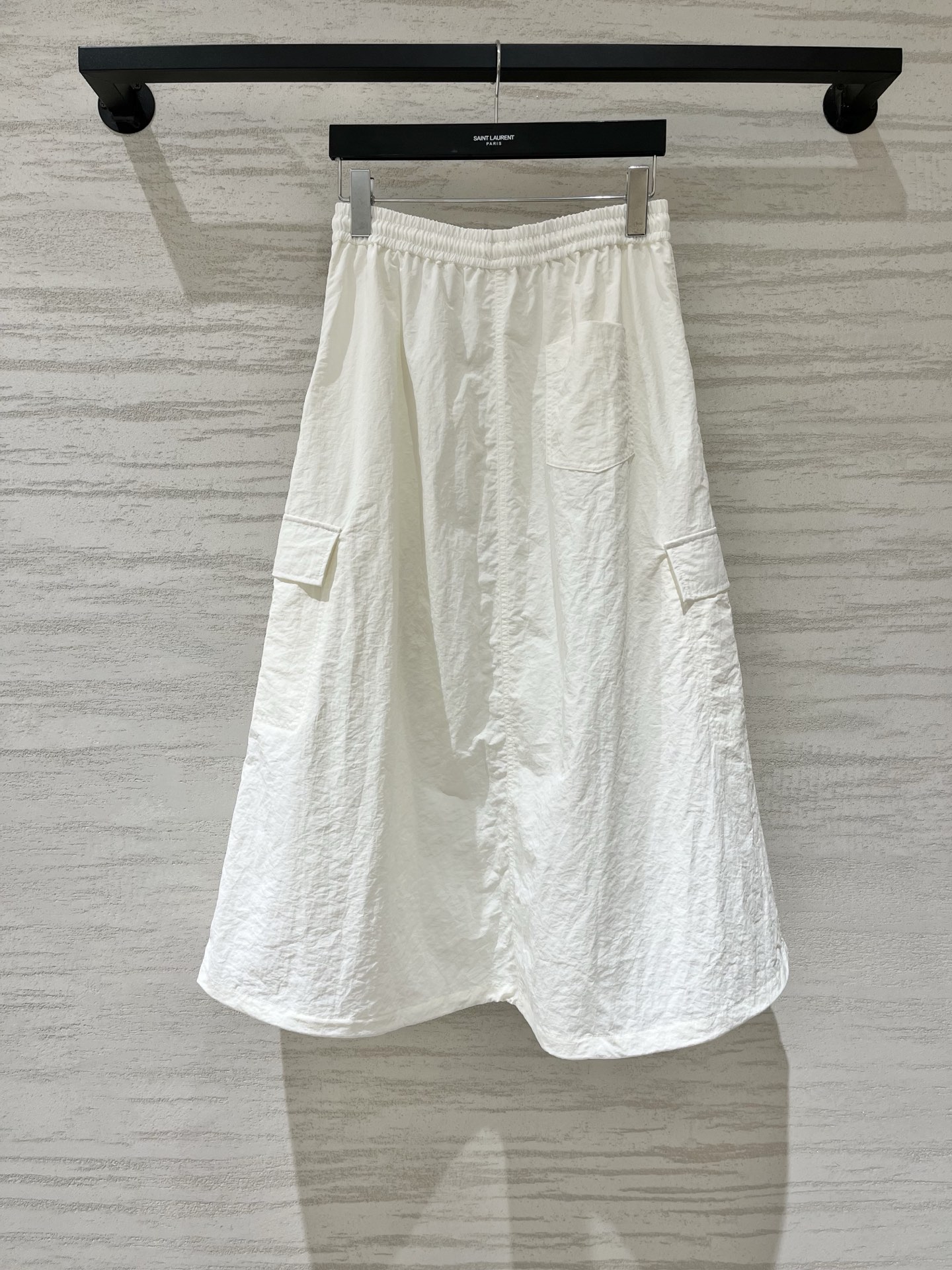 Courreges 26夏季新款 水洗尼龙花苞半裙，抗皱透气，夏日不闷汗，高腰大A字伞裙，胯部有余量，修