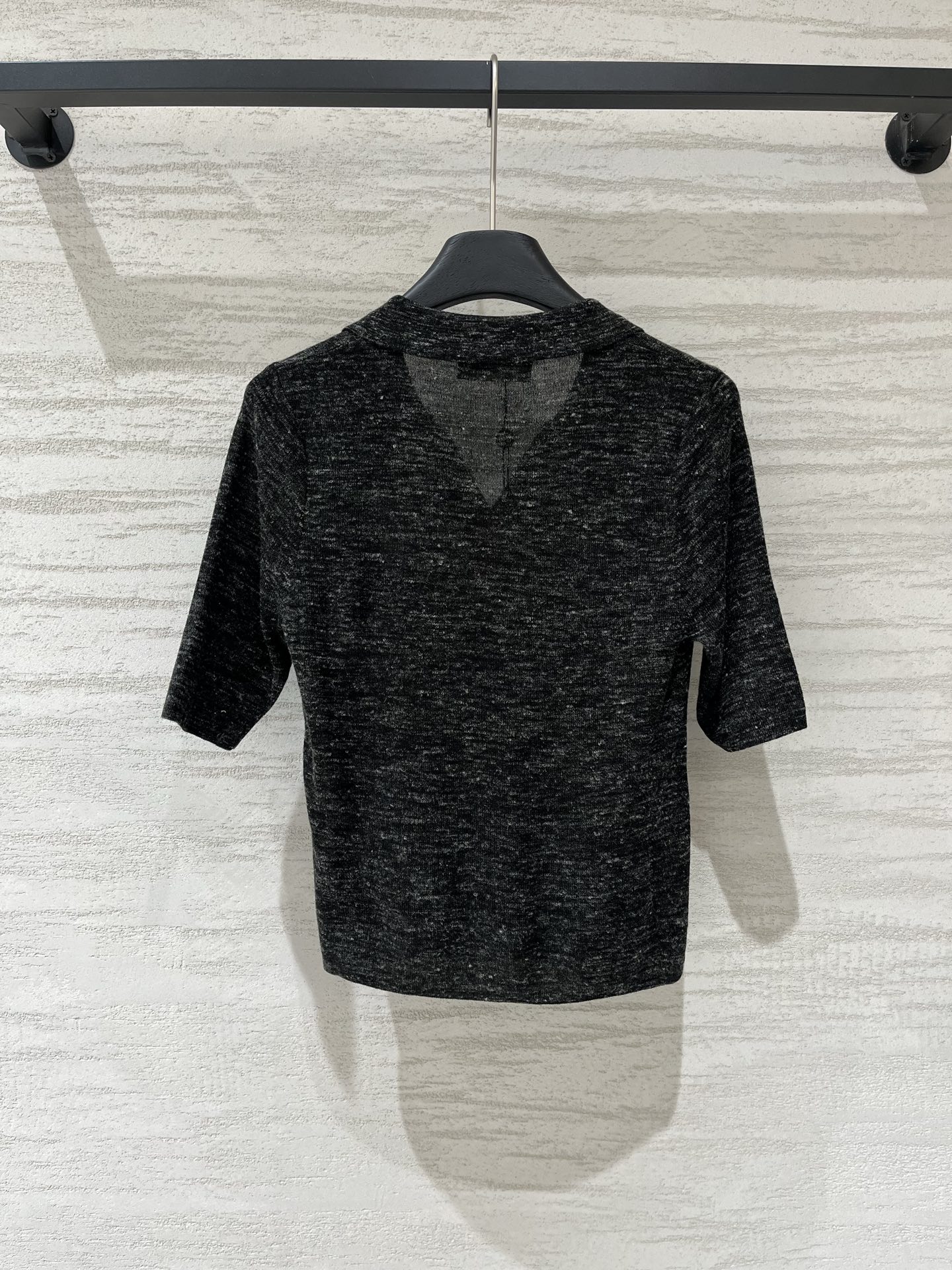 LP夏季新款 简约薄款Polo领短袖款 logo图案修饰点缀 上身高级氛围感十足 两色SML