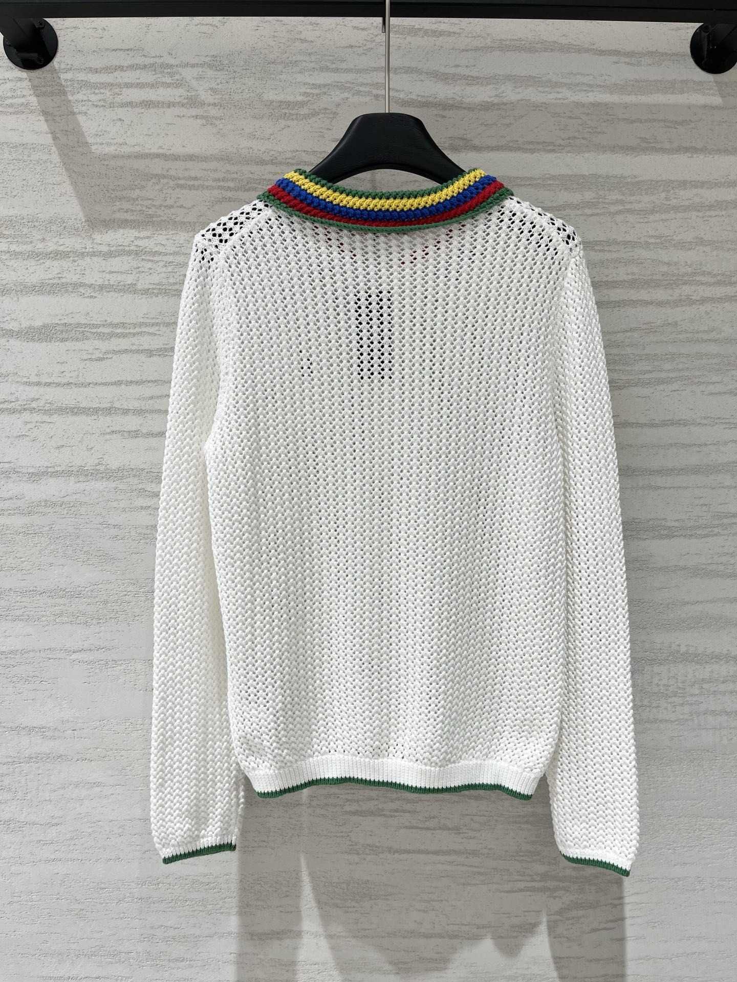 RalPhLauren 26早秋新款 镂空Polo领长袖款 logo图案修饰点缀 上身高级氛围感 三色S