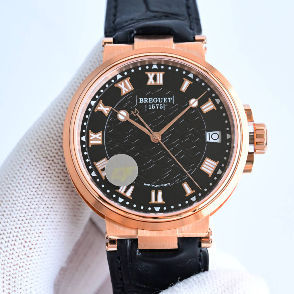 NO:150710,Gold Crocodile leather CF new product launch conference, Breguet Navigation MARINE Navigation Series 5517 watches, the origin of the Navigation Astronomical Clock, 