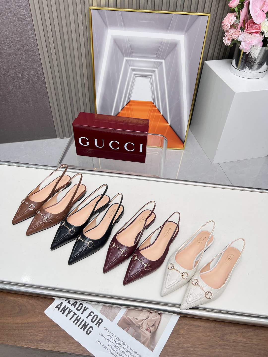 NO:260003,A8 G U C C l presbyterian leather latest hit, counter original shoe mold production, original hardware chain buckle, favorite luxury goods of big brands, calfskin embossed double G inner sheepskin, heel height 10mm, size 35-41. 