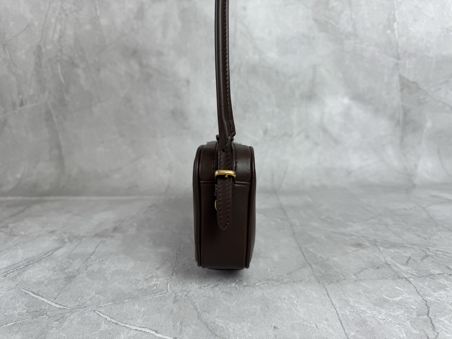 Miu Miu Brown Leather Camera Bag