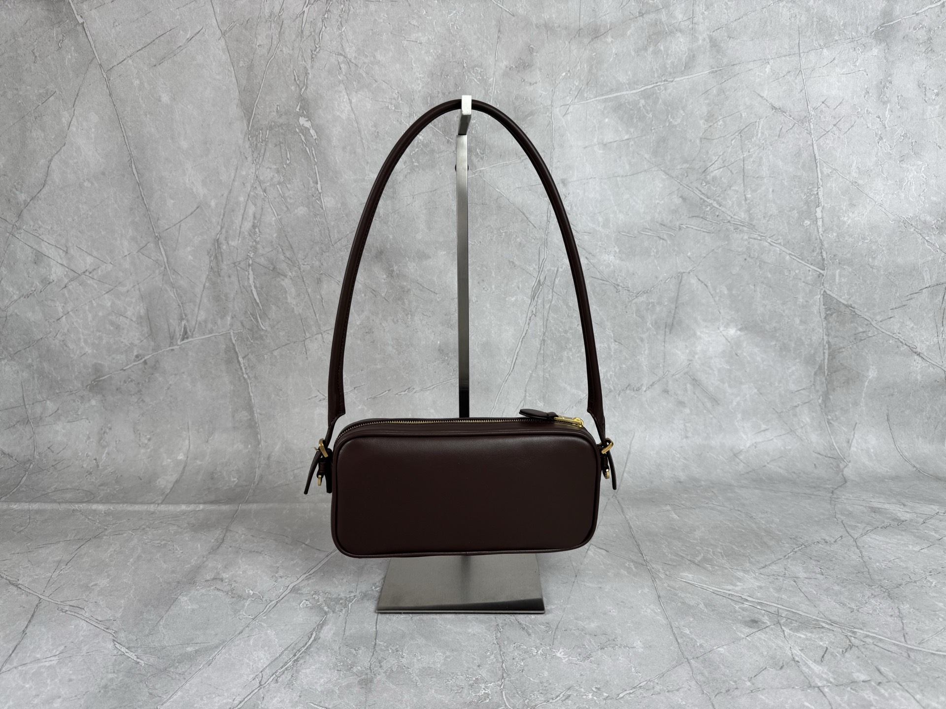Miu Miu Brown Leather Camera Bag