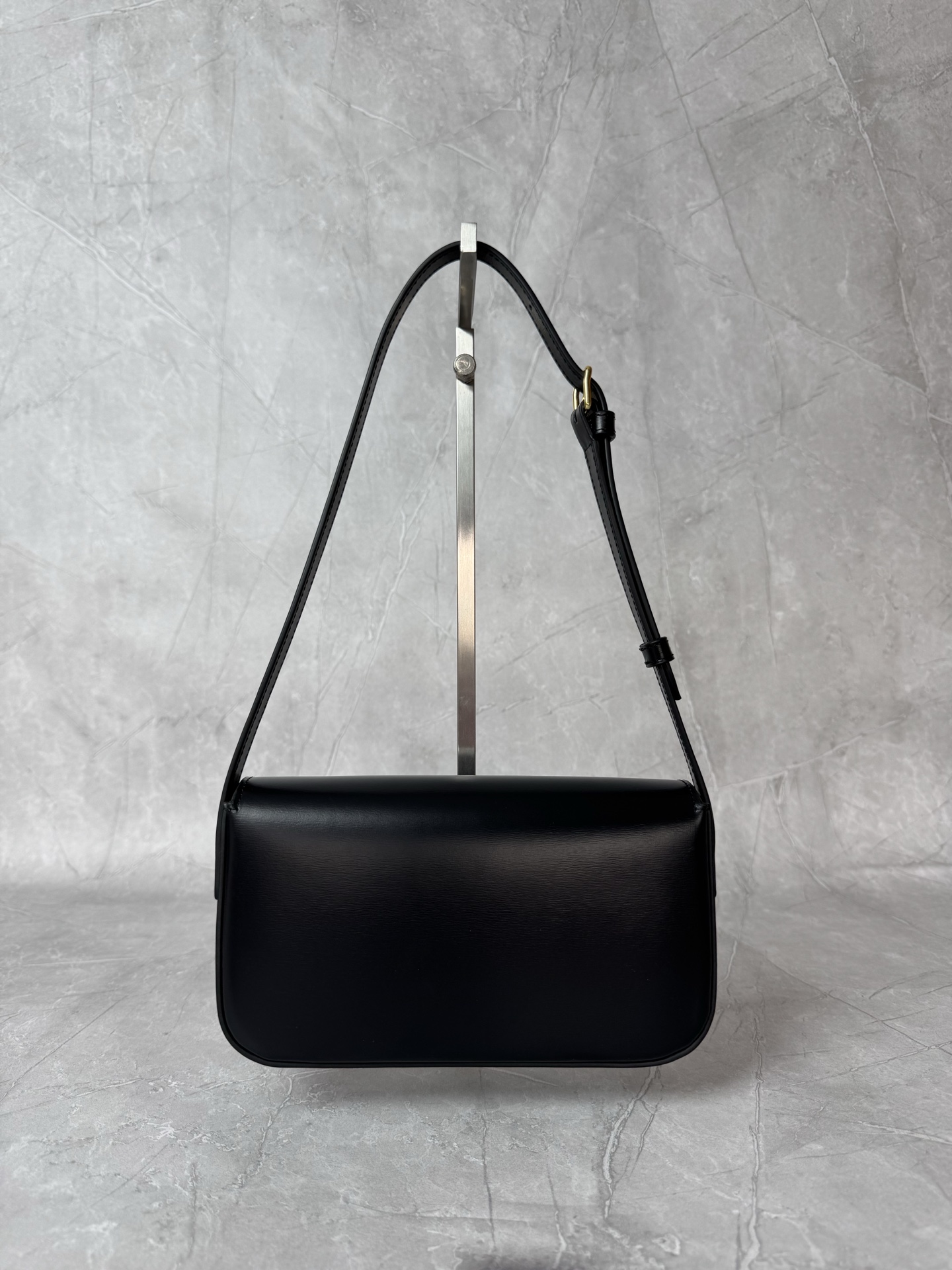 Celine Triomphe Leather Flap Shoulder Bag