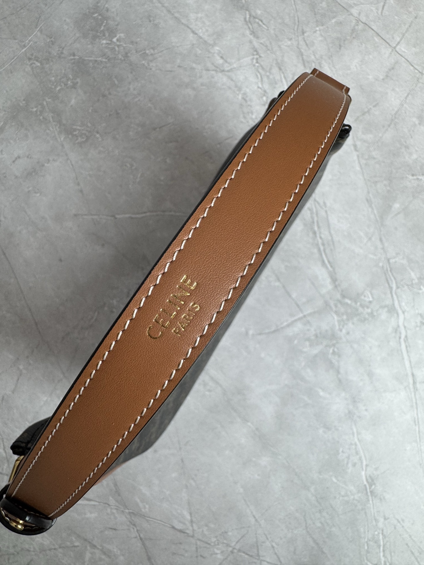 Celine Triomphe Canvas Hobo Shoulder Bag