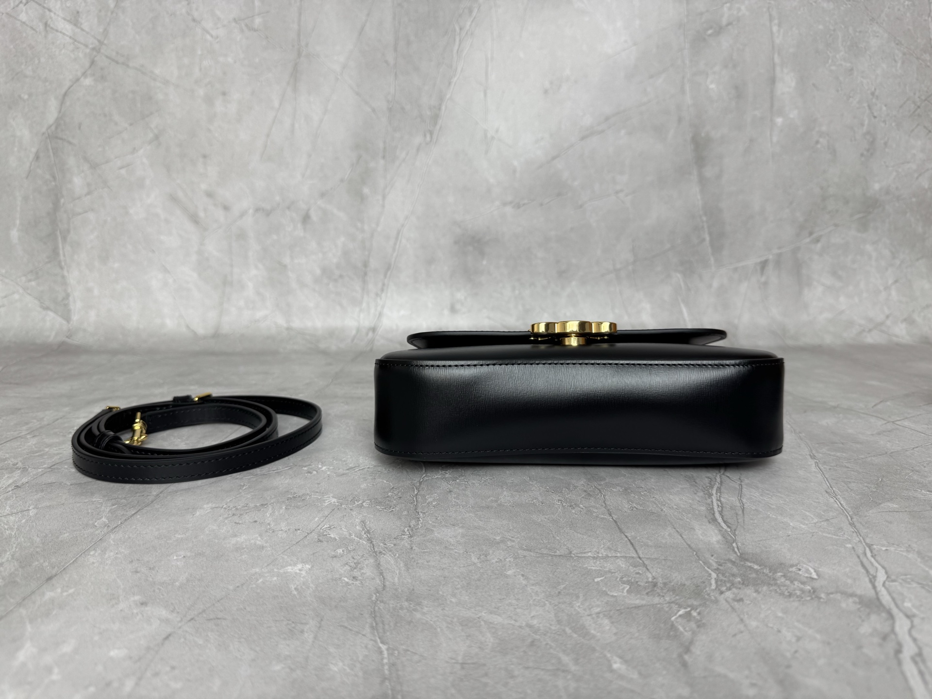 Celine Triomphe Leather Handle Bag