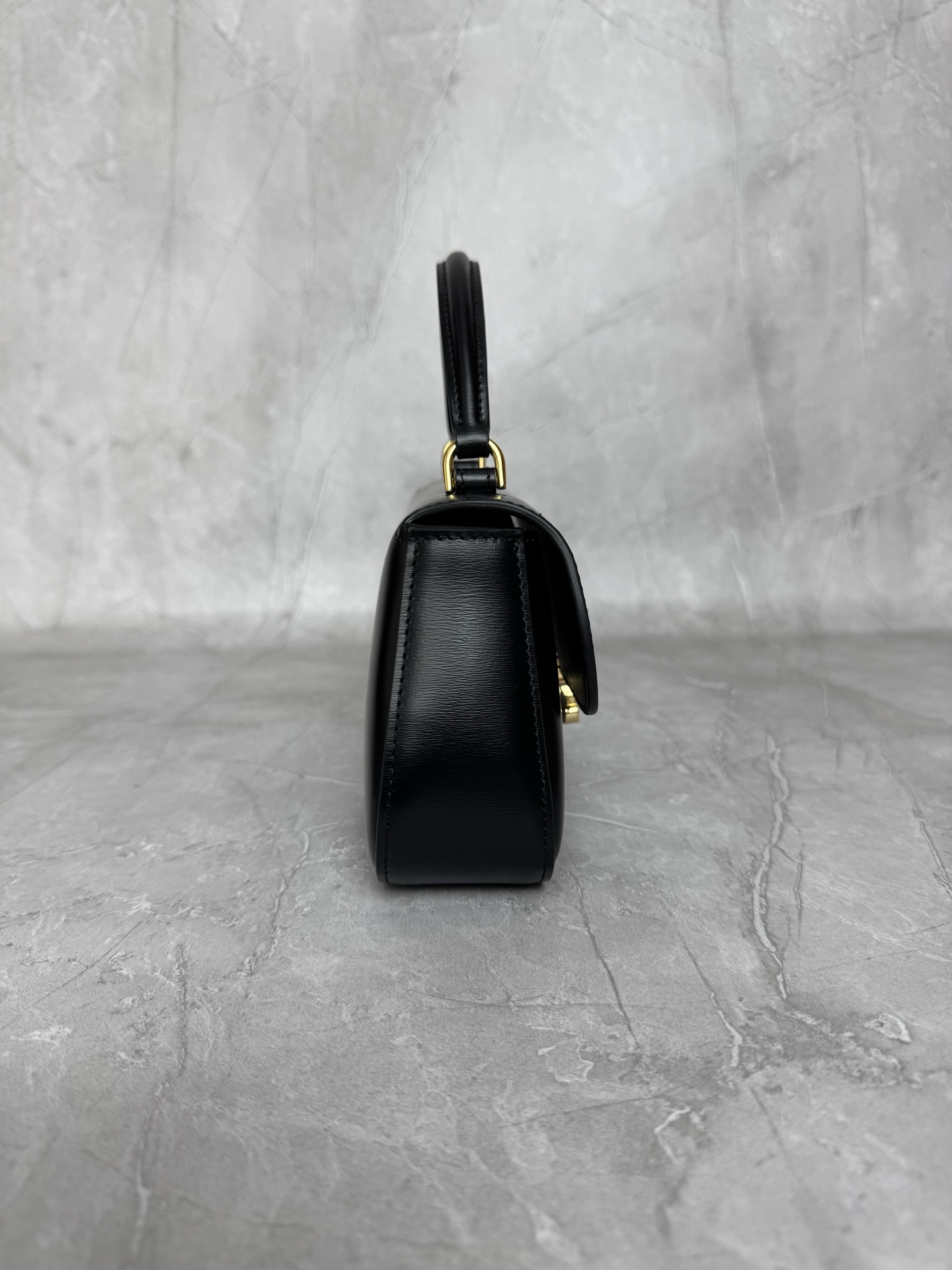 Celine Triomphe Leather Handle Bag