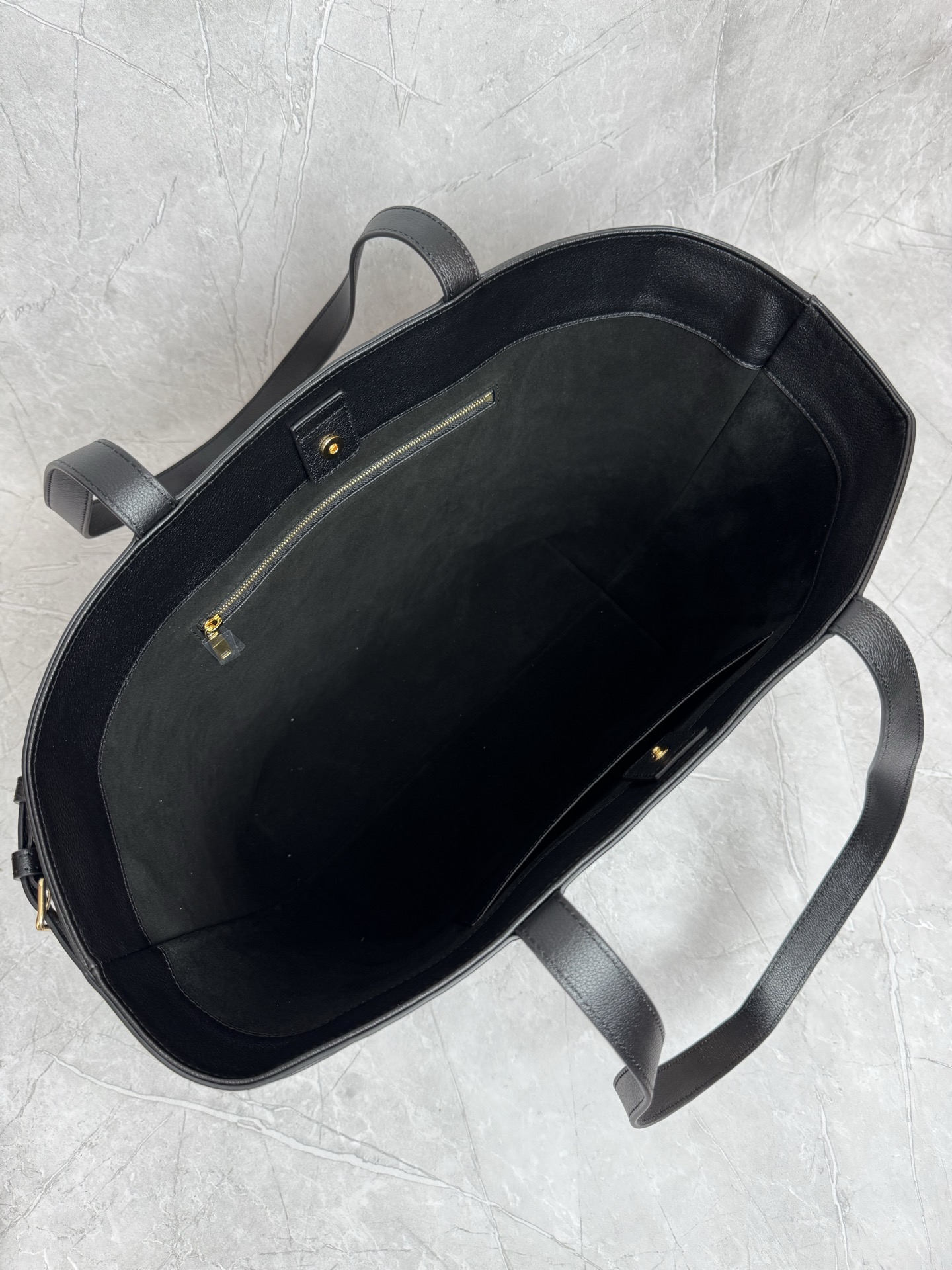 Celine Embossed Triomphe Leather Tote