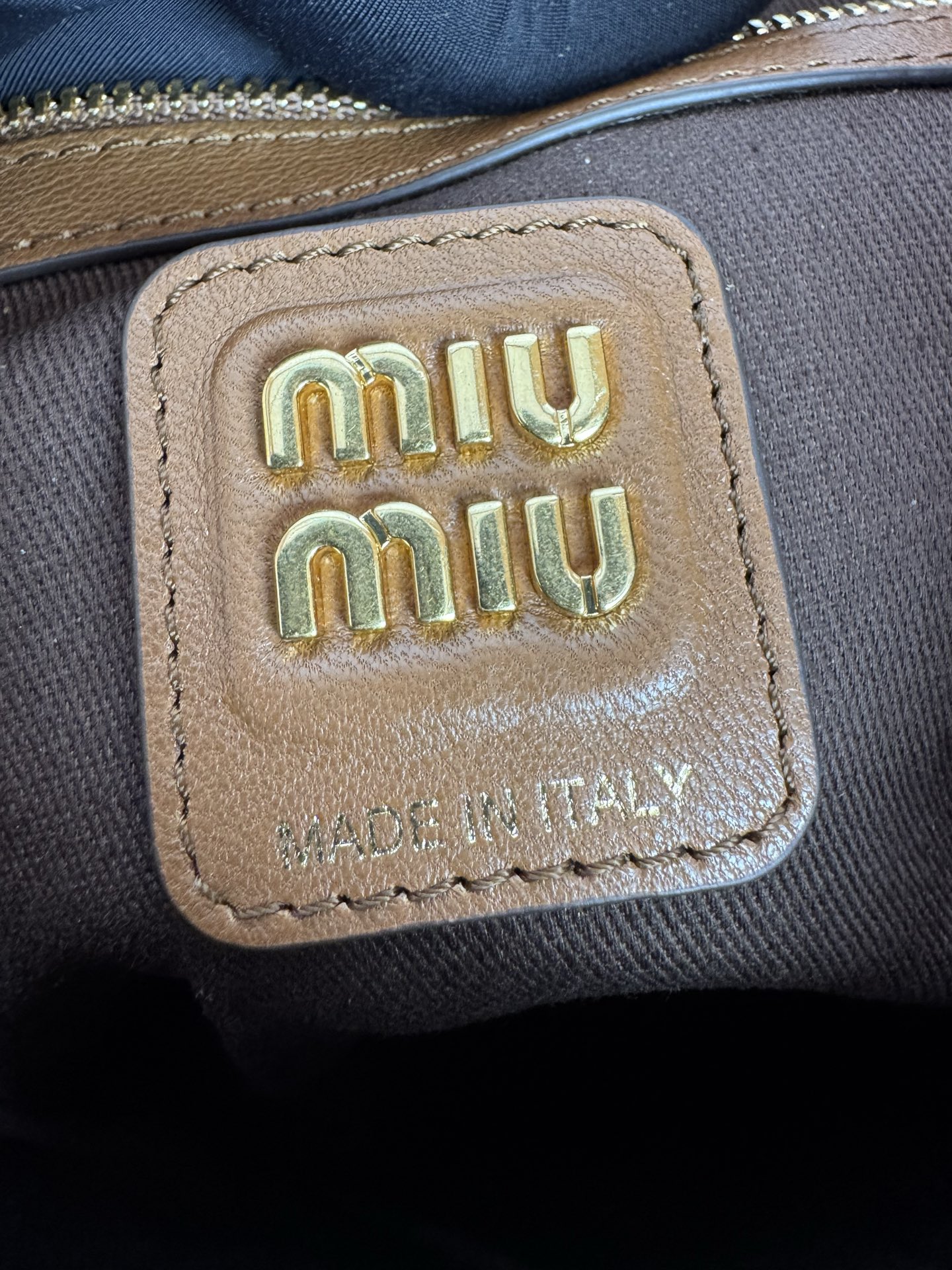 Miu Miu Patchwork Hobo Tote Bag