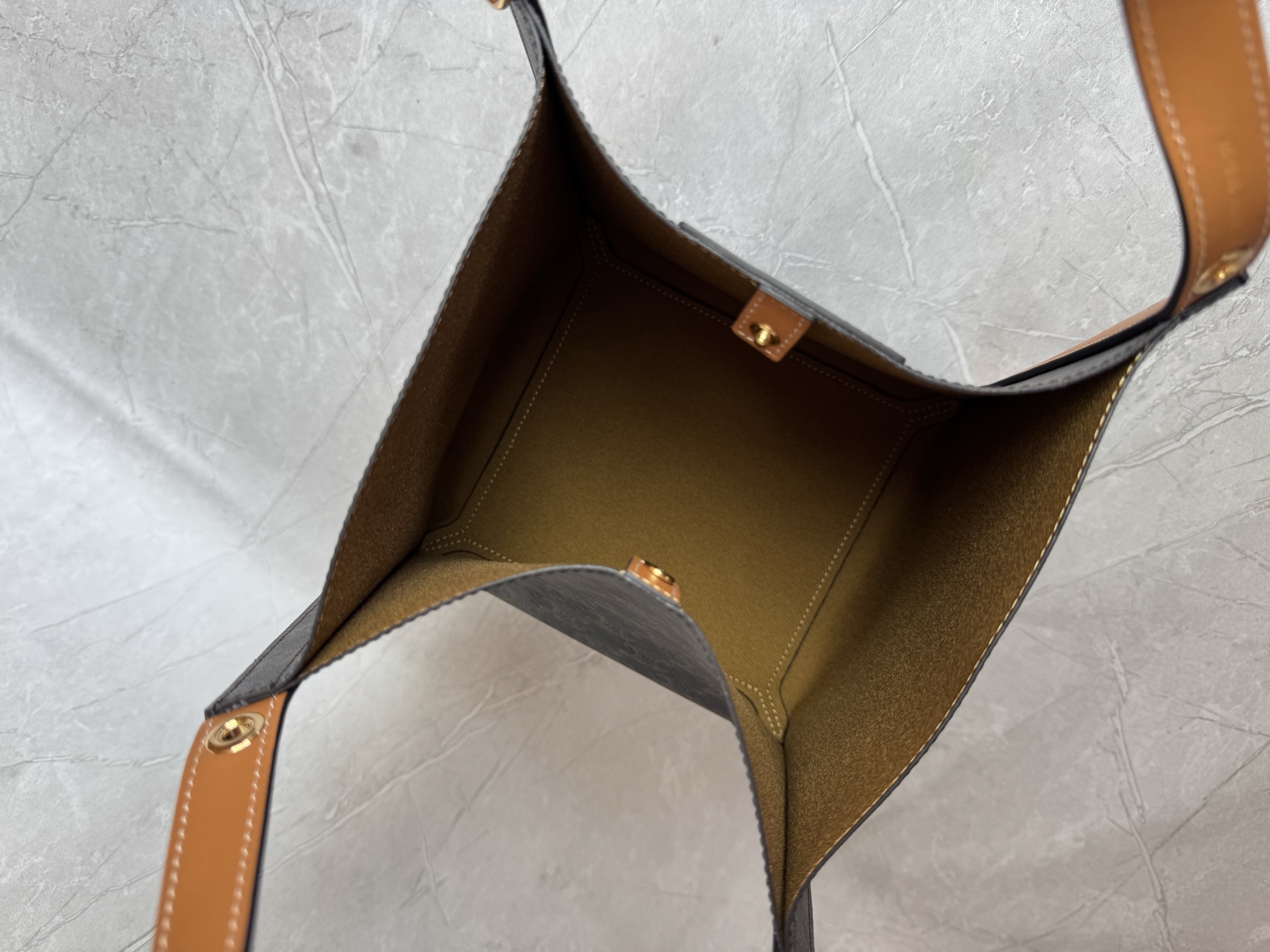 Celine Triomphe Canvas Bucket Tote