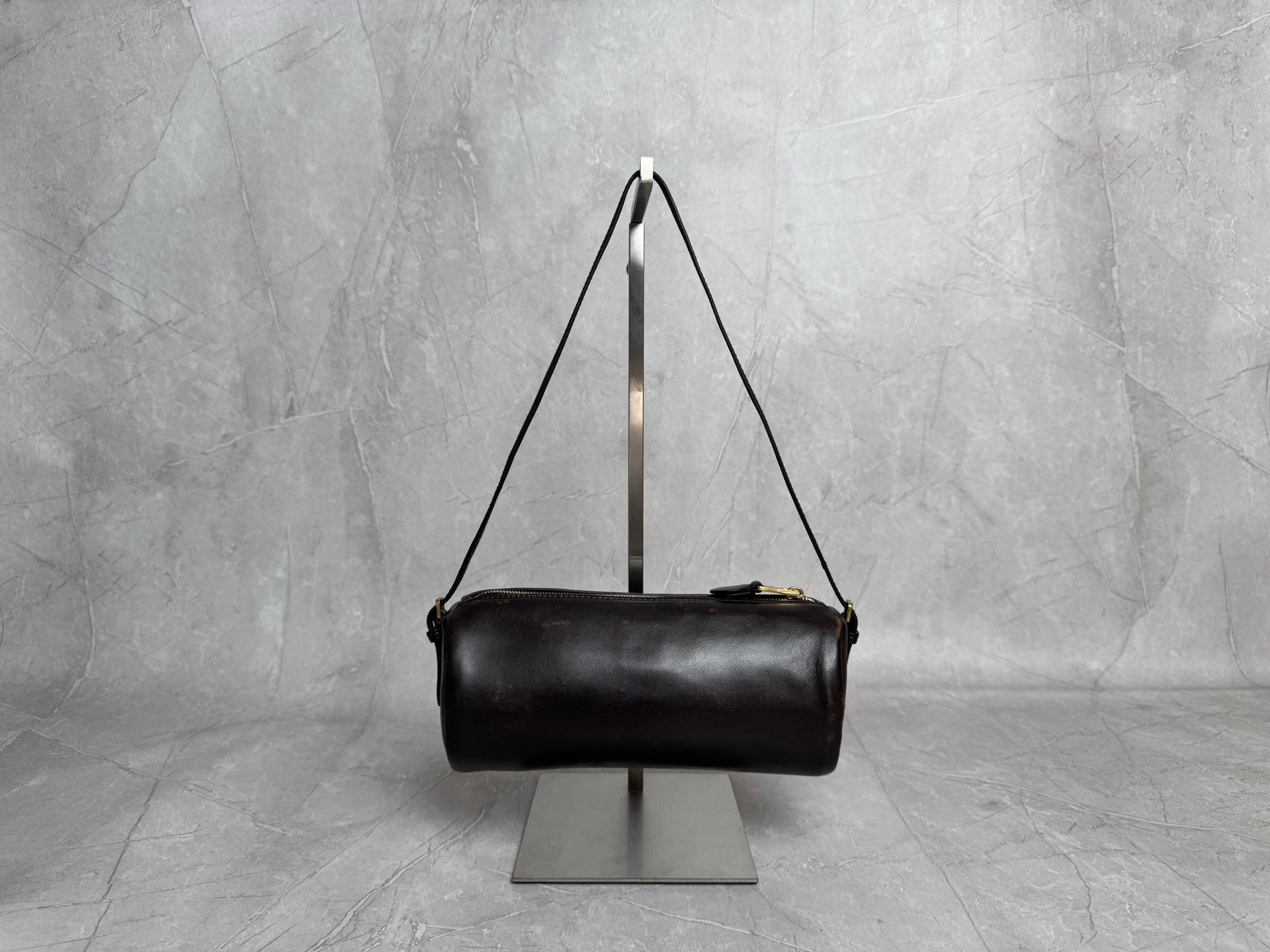 Miu Miu Leather Cylinder Crossbody Bag