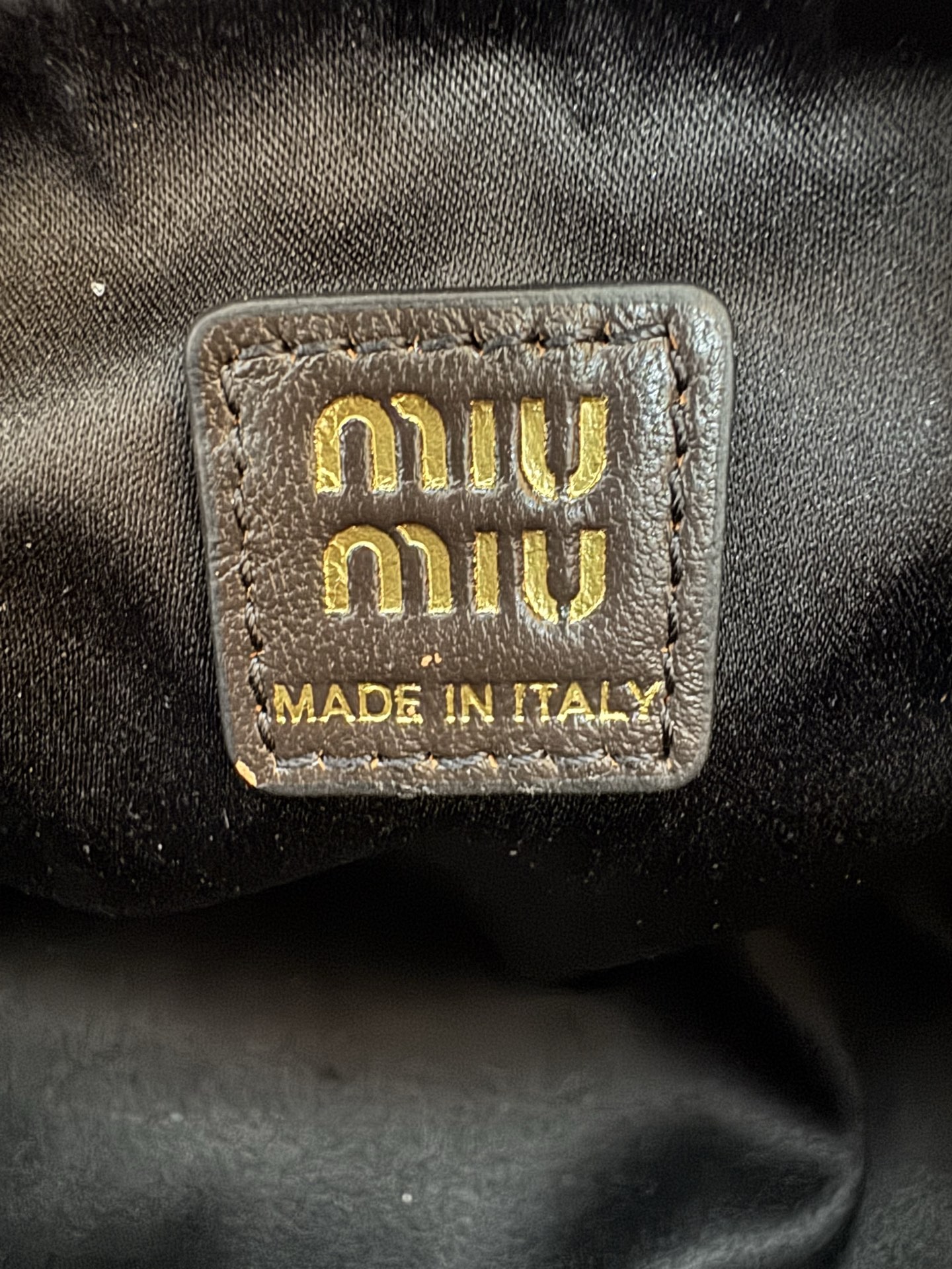 Miu Miu Leather Cylinder Crossbody Bag