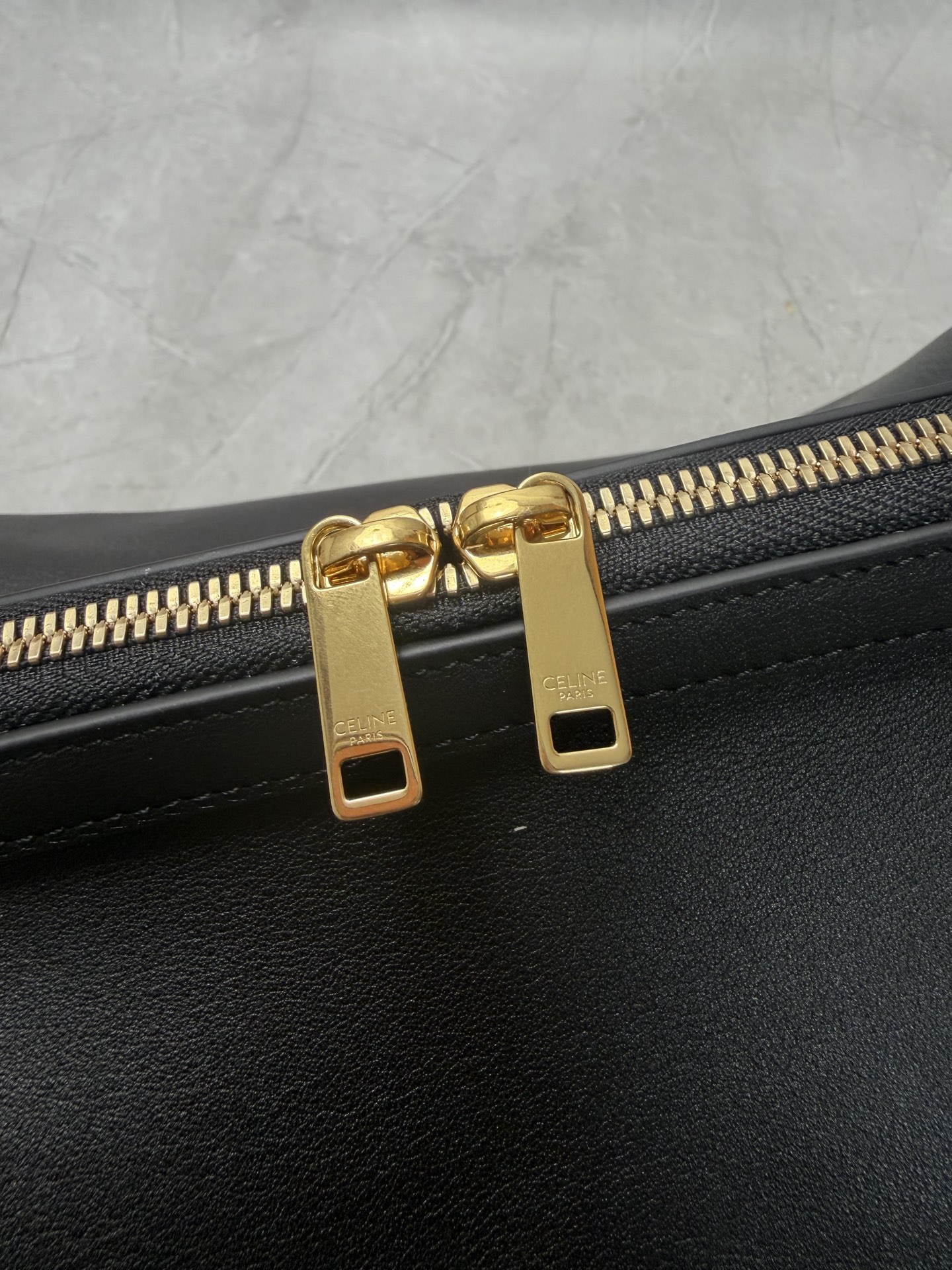 Celine Leather Frame Clutch Bag