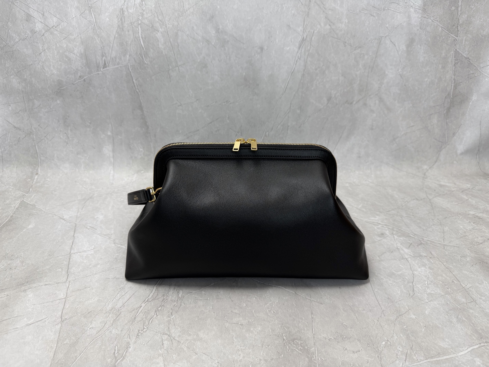 Celine Leather Frame Clutch Bag