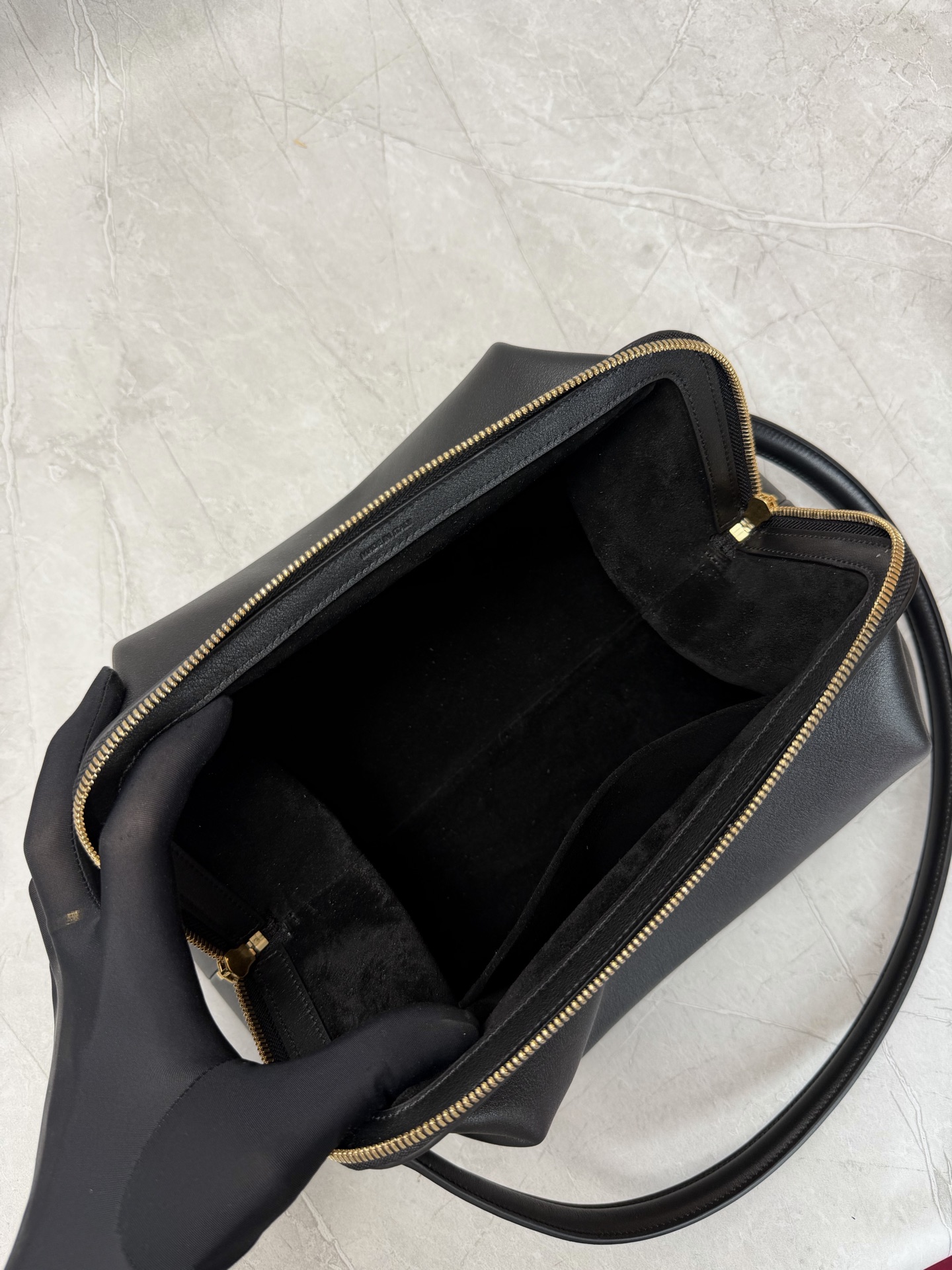 Celine Leather Frame Clutch Bag