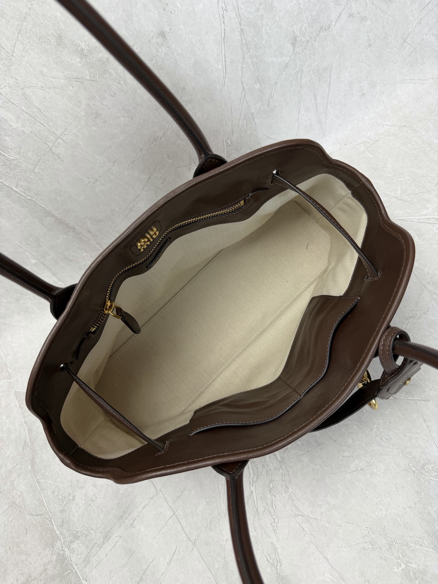 Miu Miu Vintage Leather Tote Bag