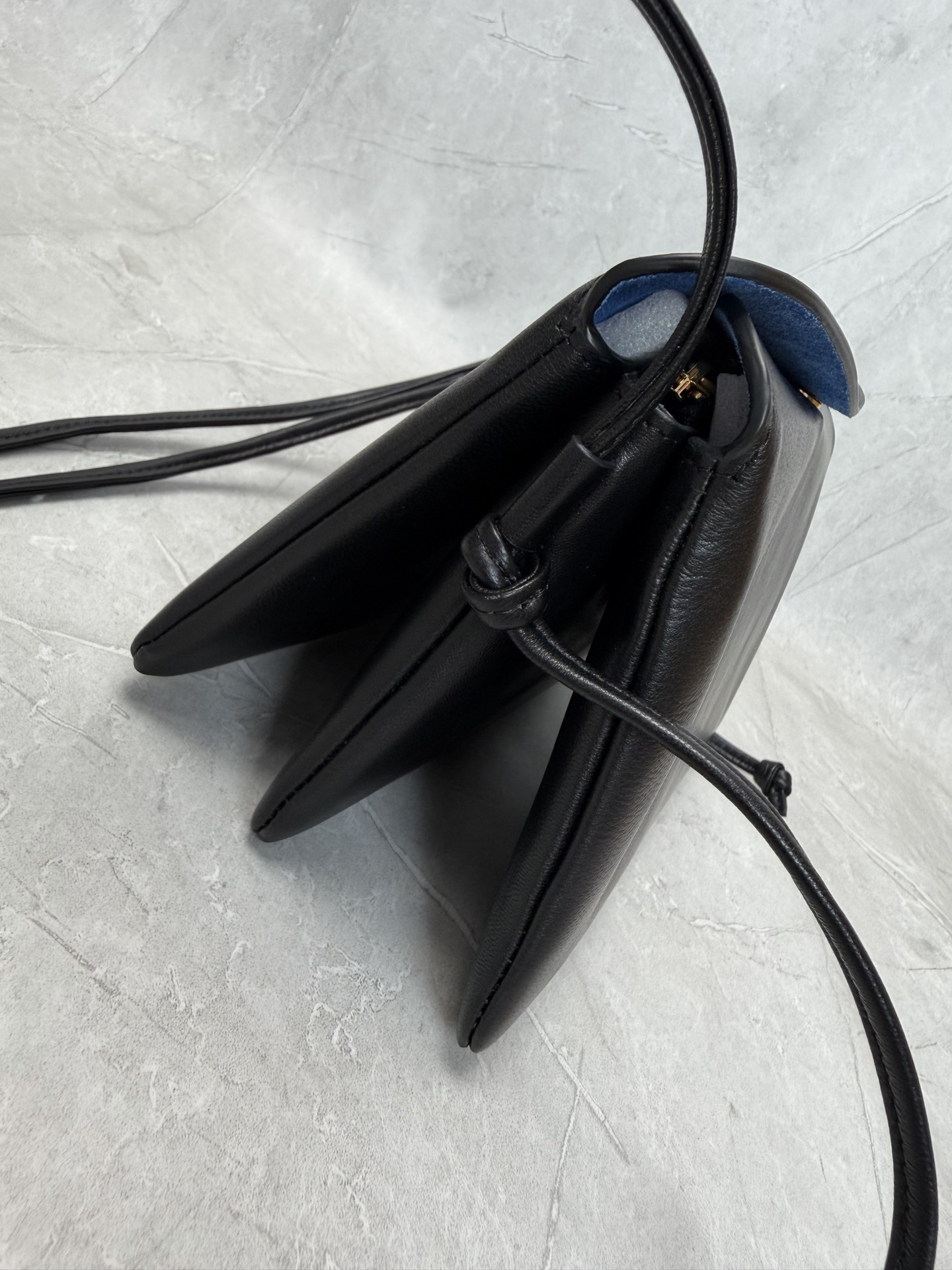 Celine Leather Knot Strap Crossbody