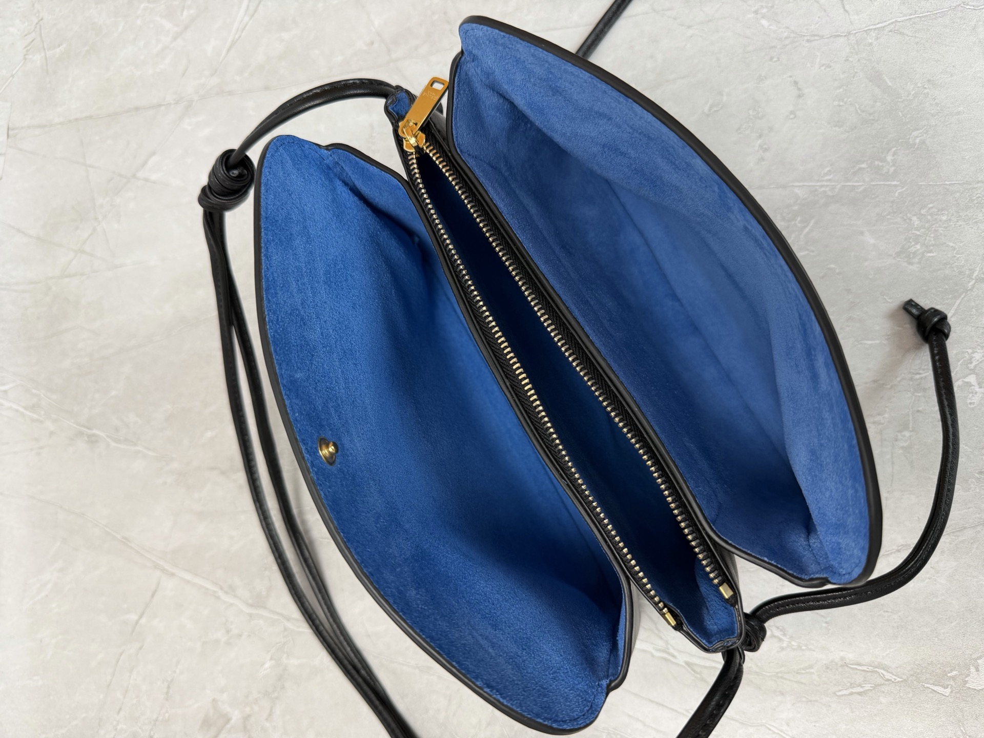 Celine Leather Knot Strap Crossbody