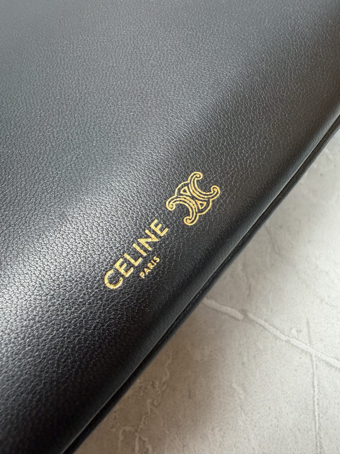 Celine Leather Knot Strap Crossbody