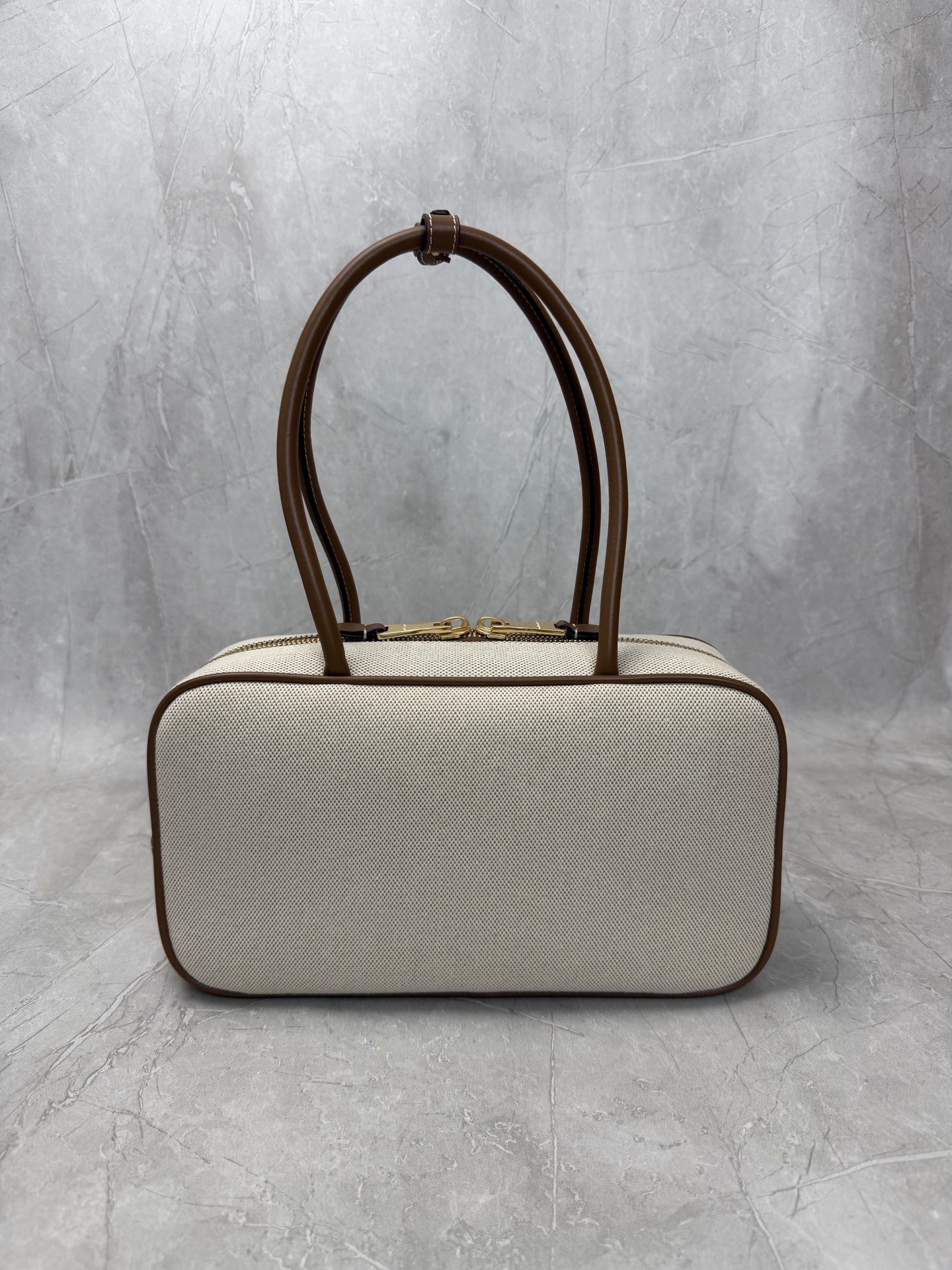 Miu Miu Canvas Shoulder Handbag