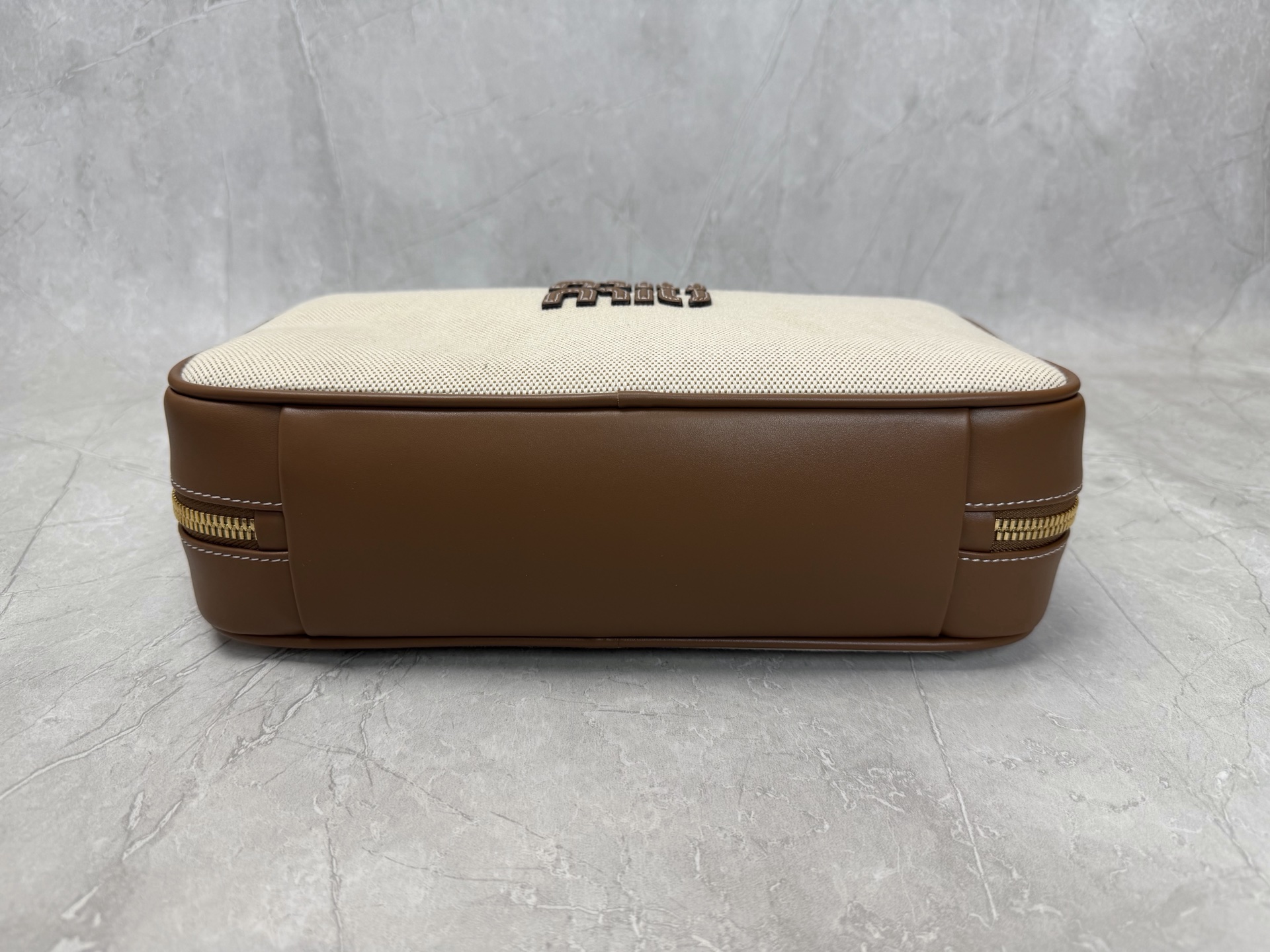 Miu Miu Canvas Shoulder Handbag