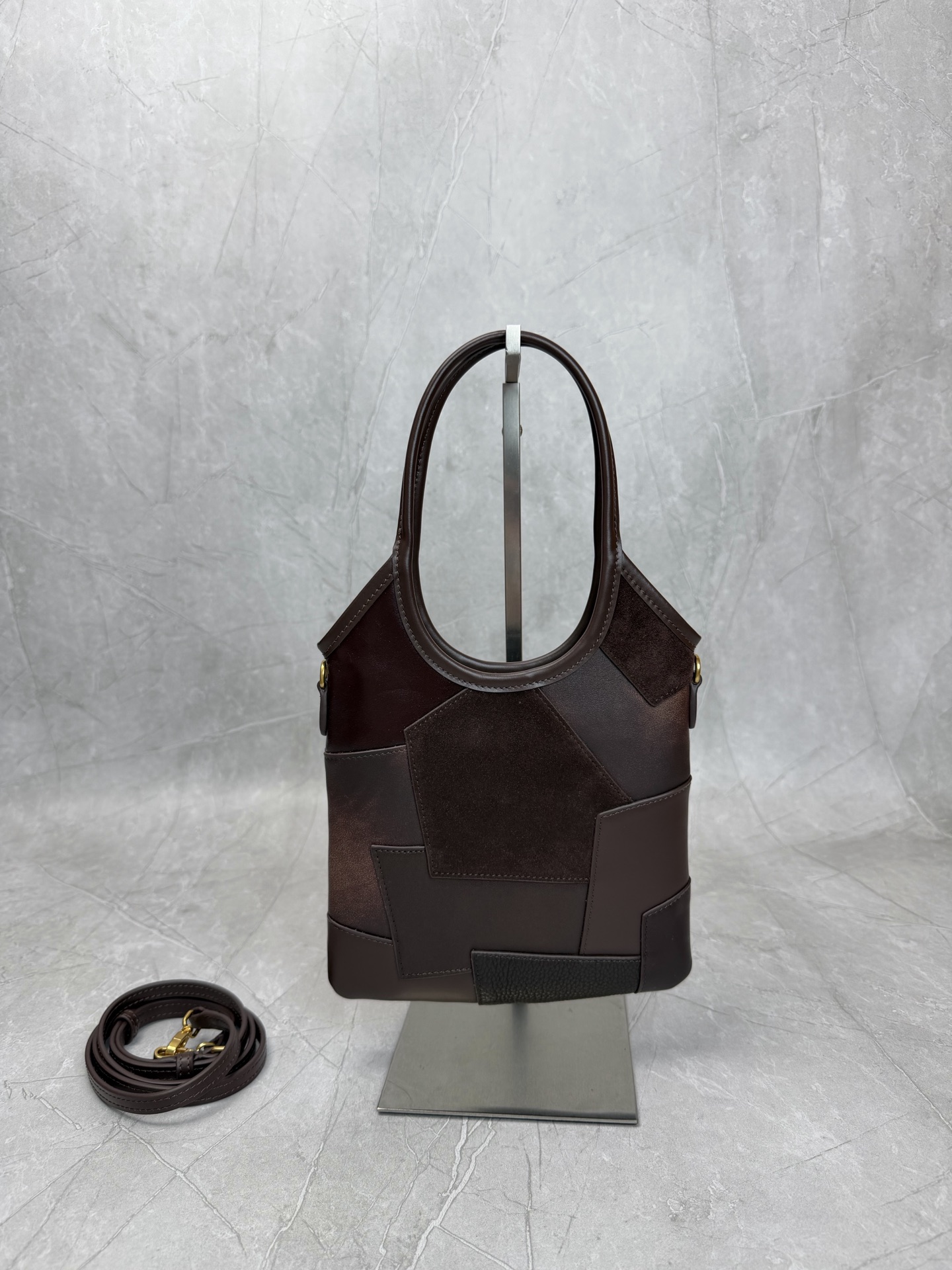 Miu Miu Patchwork Hobo Tote Bag