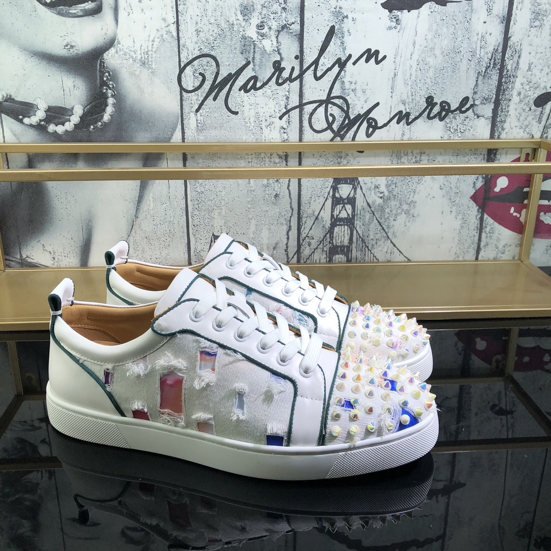250christian louboutin(CL) Estilo completo , zapatos de tabla casuales Modelos calientes exclusivos 