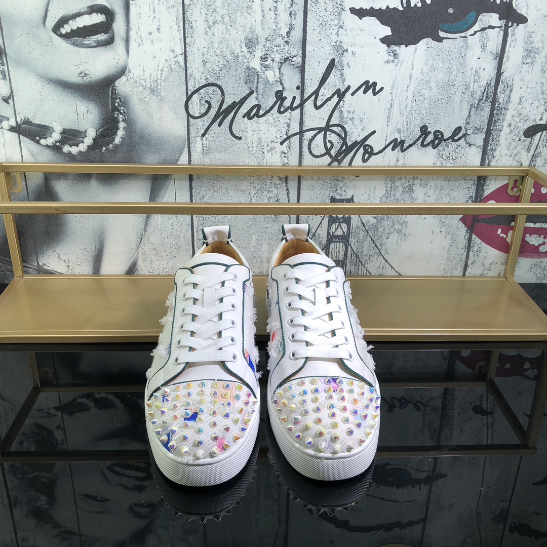 250christian louboutin(CL) Estilo completo , zapatos de tabla casuales Modelos calientes exclusivos 