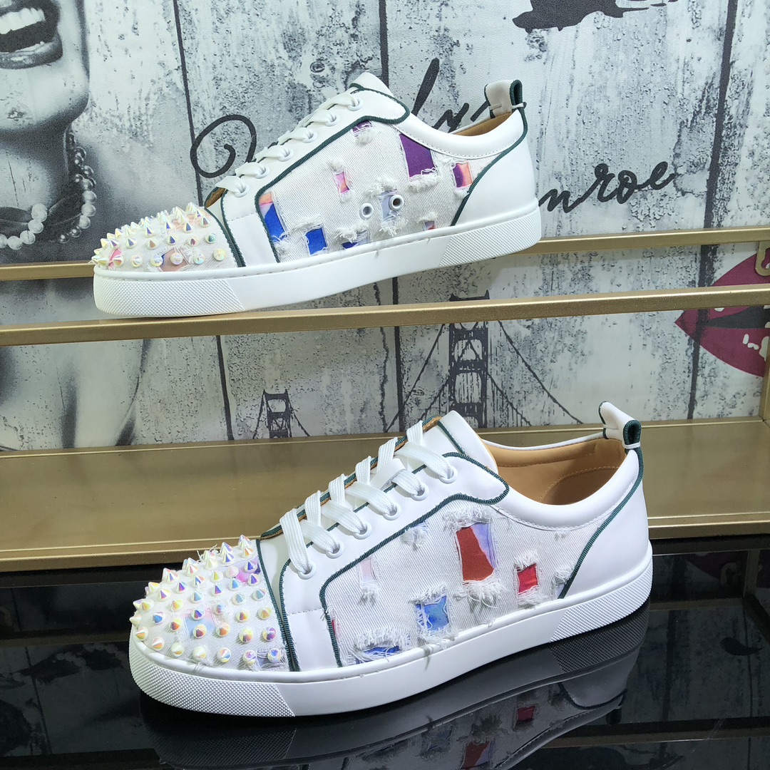 250christian louboutin(CL) Estilo completo , zapatos de tabla casuales Modelos calientes exclusivos 
