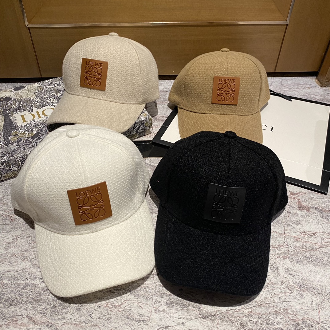 High Quality Designer Loewe Hats Baseball Cap Fall/Winter Collection