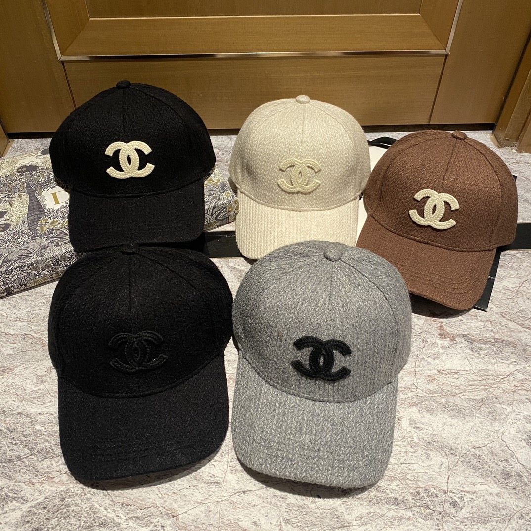 Chanel Hats Baseball Cap Fall/Winter Collection